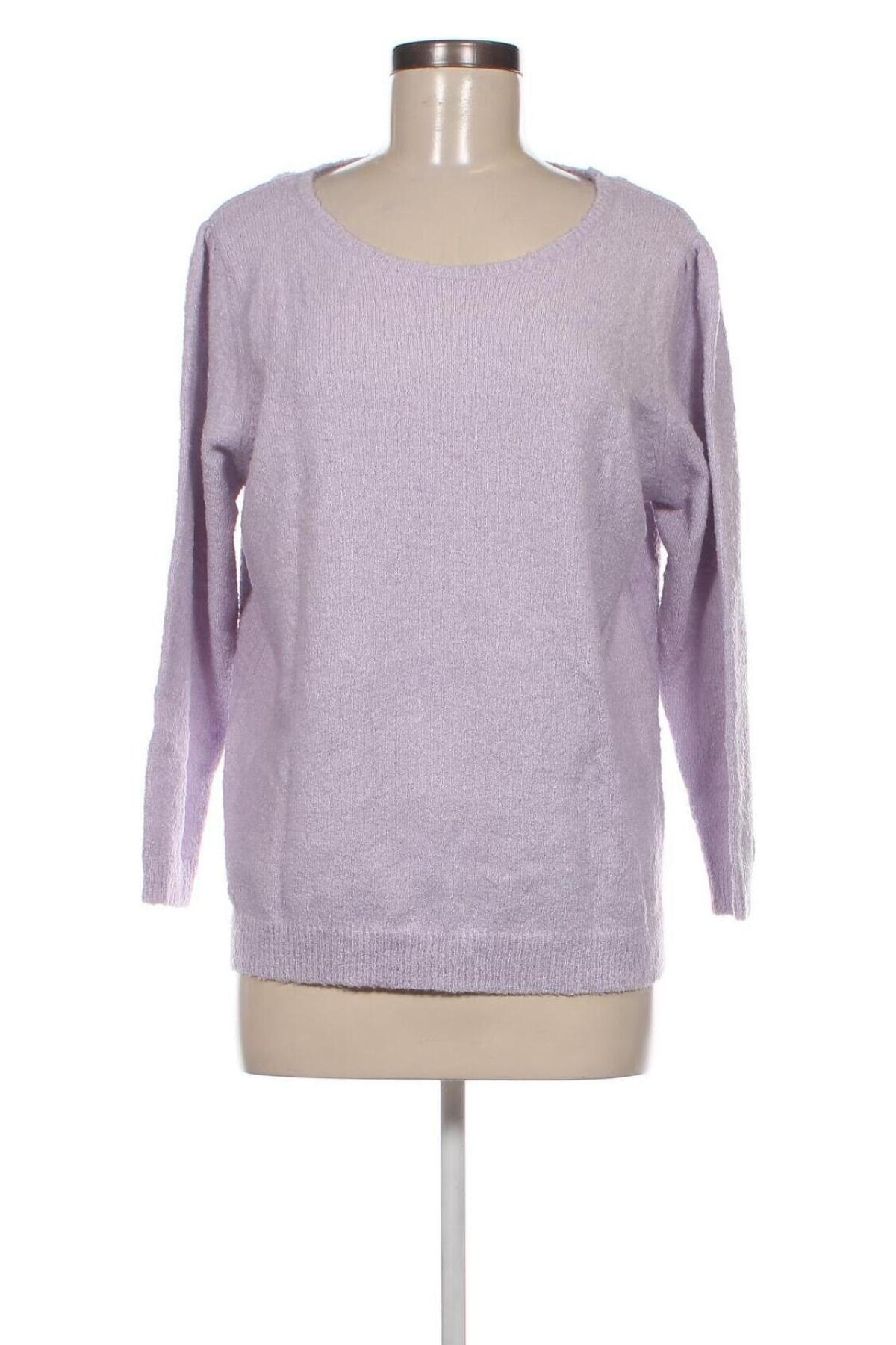 Дамски пуловер M&Co., Размер XL, Цвят Лилав, Цена 14,50 лв.