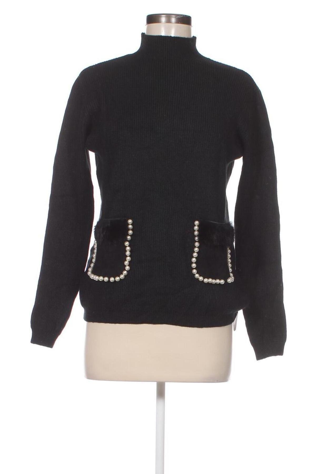 Γυναικείο πουλόβερ M&V, Μέγεθος L, Χρώμα Μαύρο, Τιμή 7,18 €