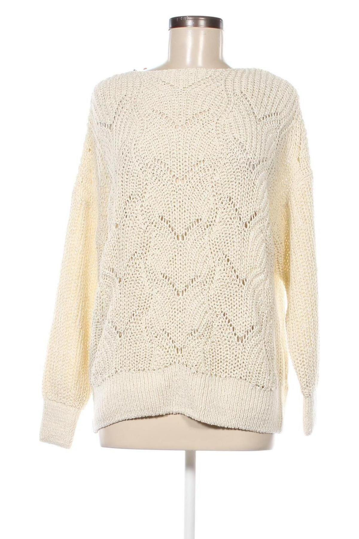 Дамски пуловер Maison 123, Размер L, Цвят Бежов, Цена 81,60 лв.