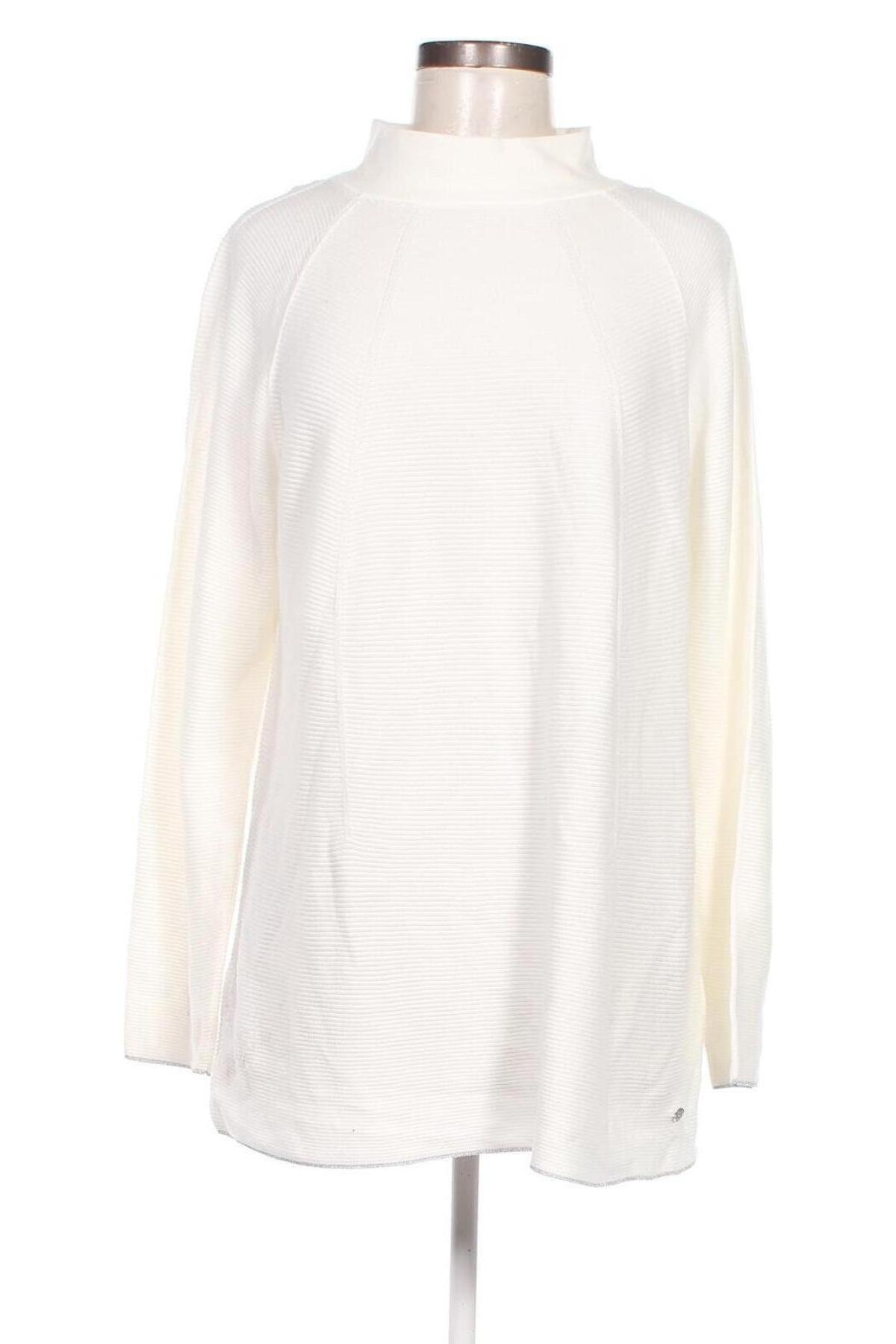 Γυναικείο πουλόβερ Monari, Μέγεθος XL, Χρώμα Λευκό, Τιμή 20,33 €