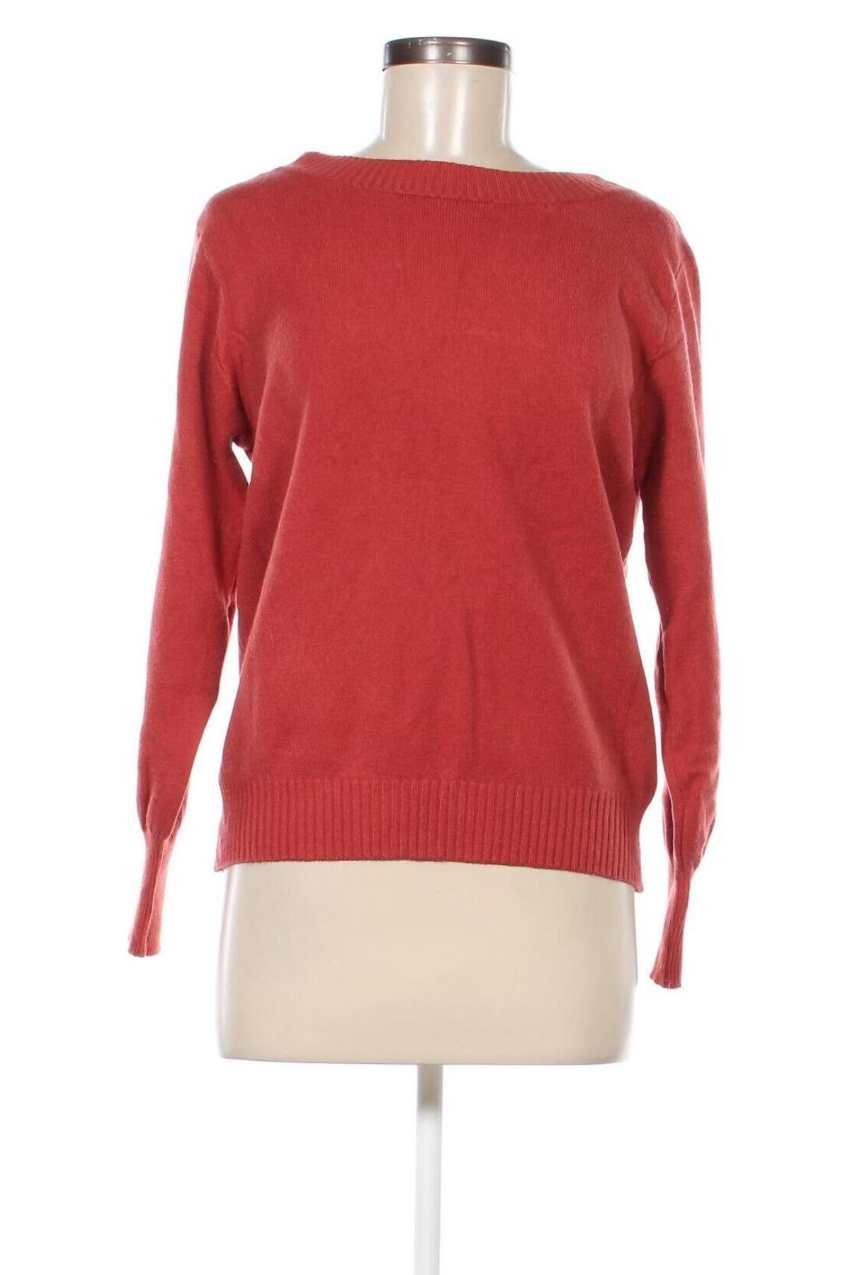 Дамски пуловер Monogram, Размер M, Цвят Червен, Цена 22,77 лв.