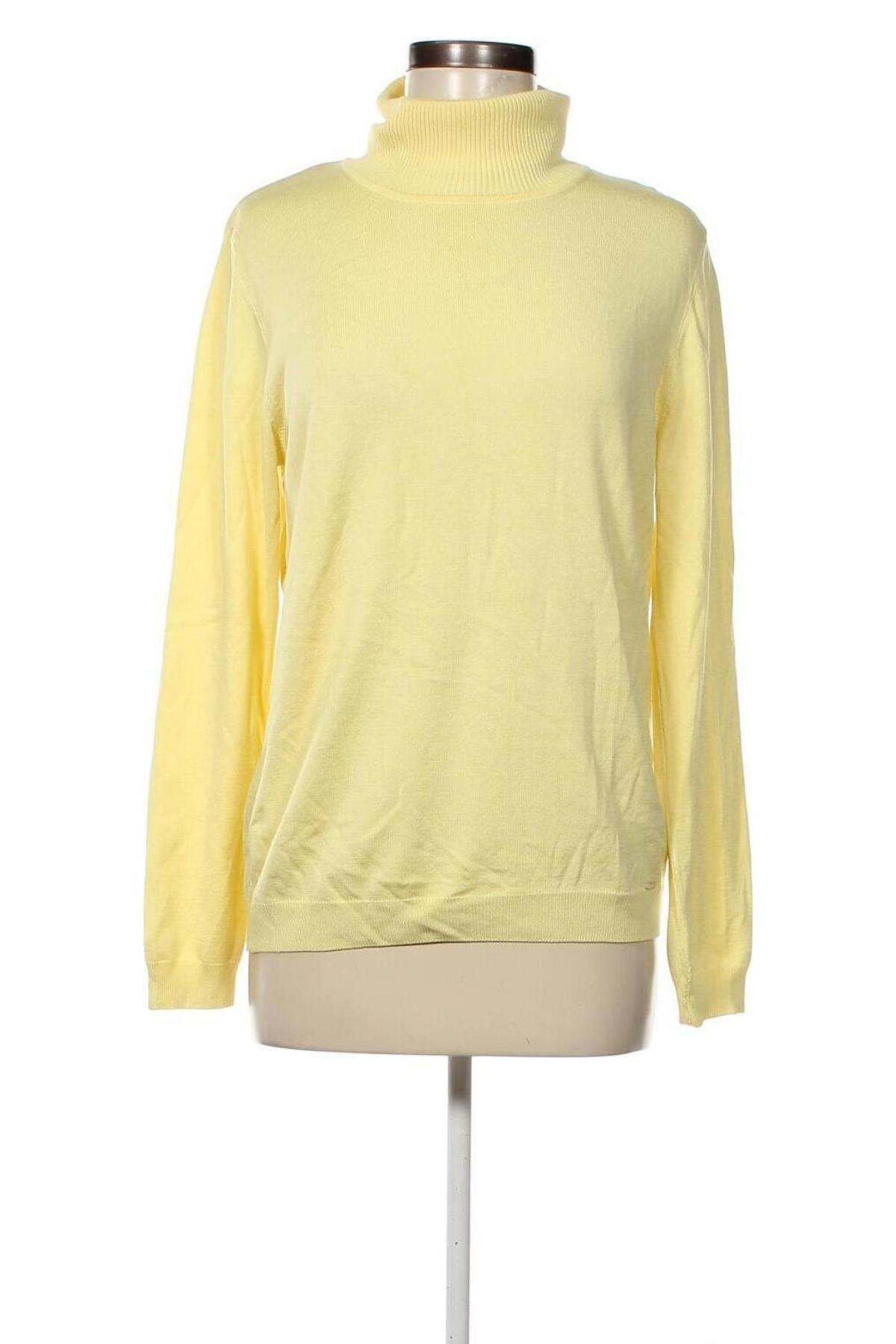 Дамски пуловер More & More, Размер L, Цвят Жълт, Цена 45,26 лв.