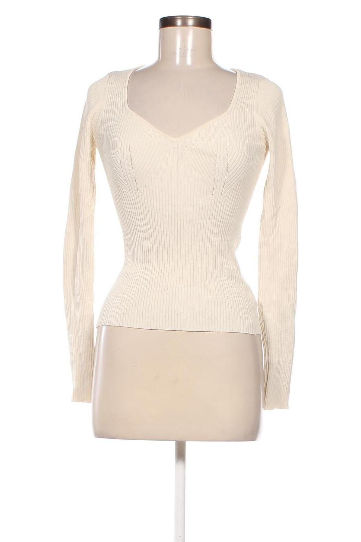 Γυναικείο πουλόβερ NA-KD, Μέγεθος S, Χρώμα Εκρού, Τιμή 8,37 €
