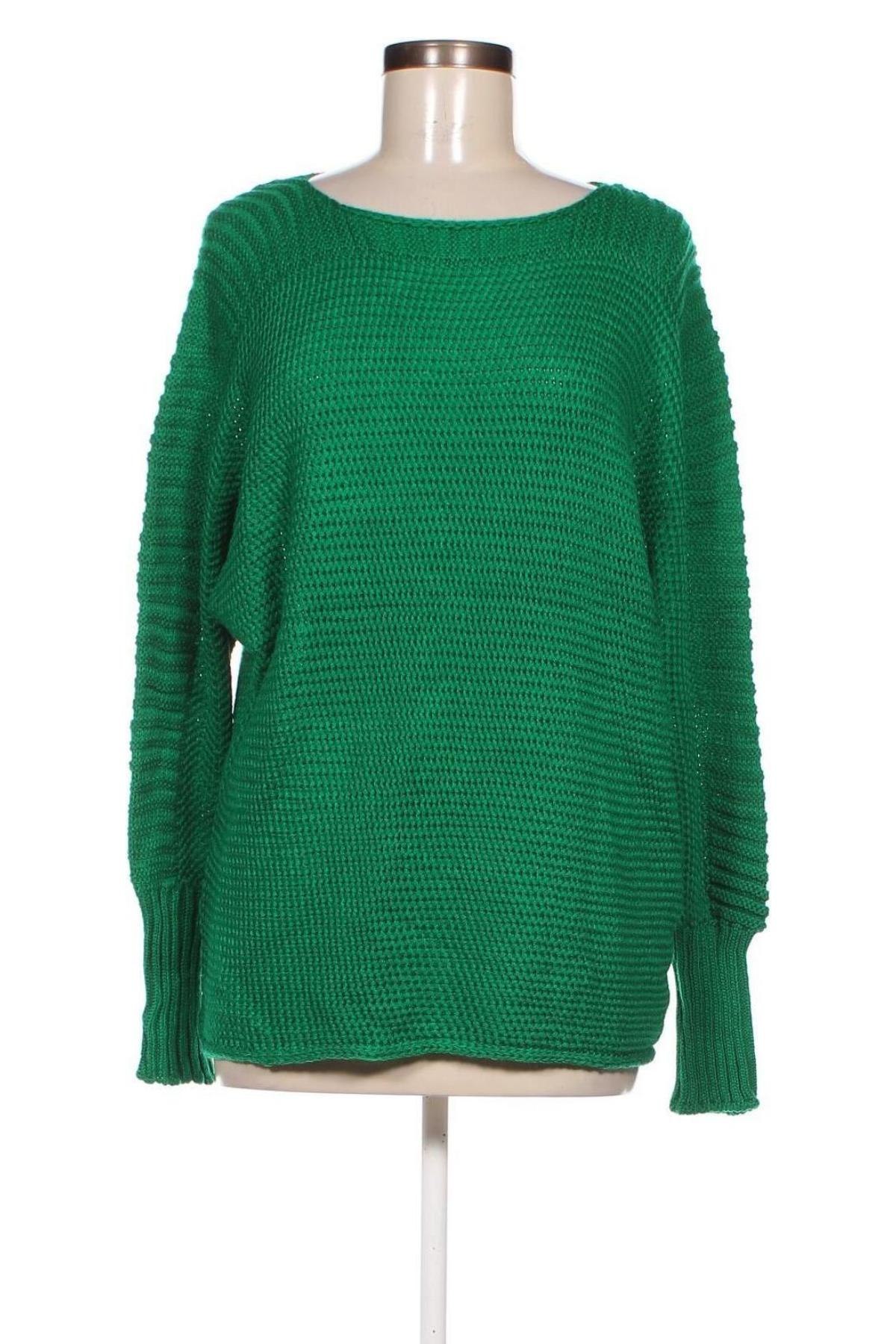 Дамски пуловер New Laviva, Размер S, Цвят Зелен, Цена 30,69 лв.