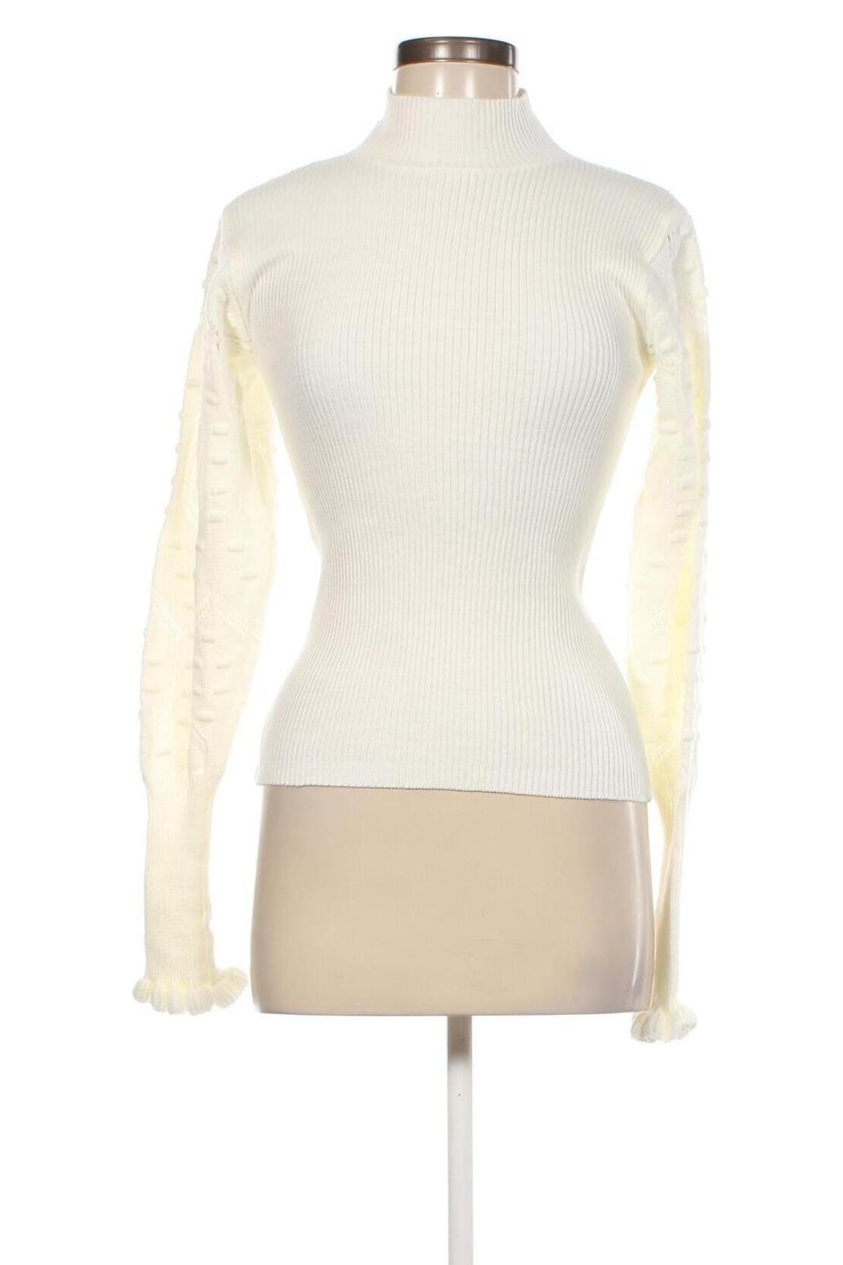 Γυναικείο πουλόβερ New Laviva, Μέγεθος S, Χρώμα Λευκό, Τιμή 19,18 €