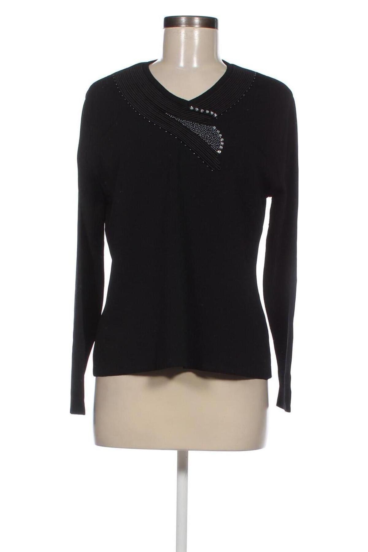 Дамски пуловер Nicola, Размер XL, Цвят Черен, Цена 17,60 лв.