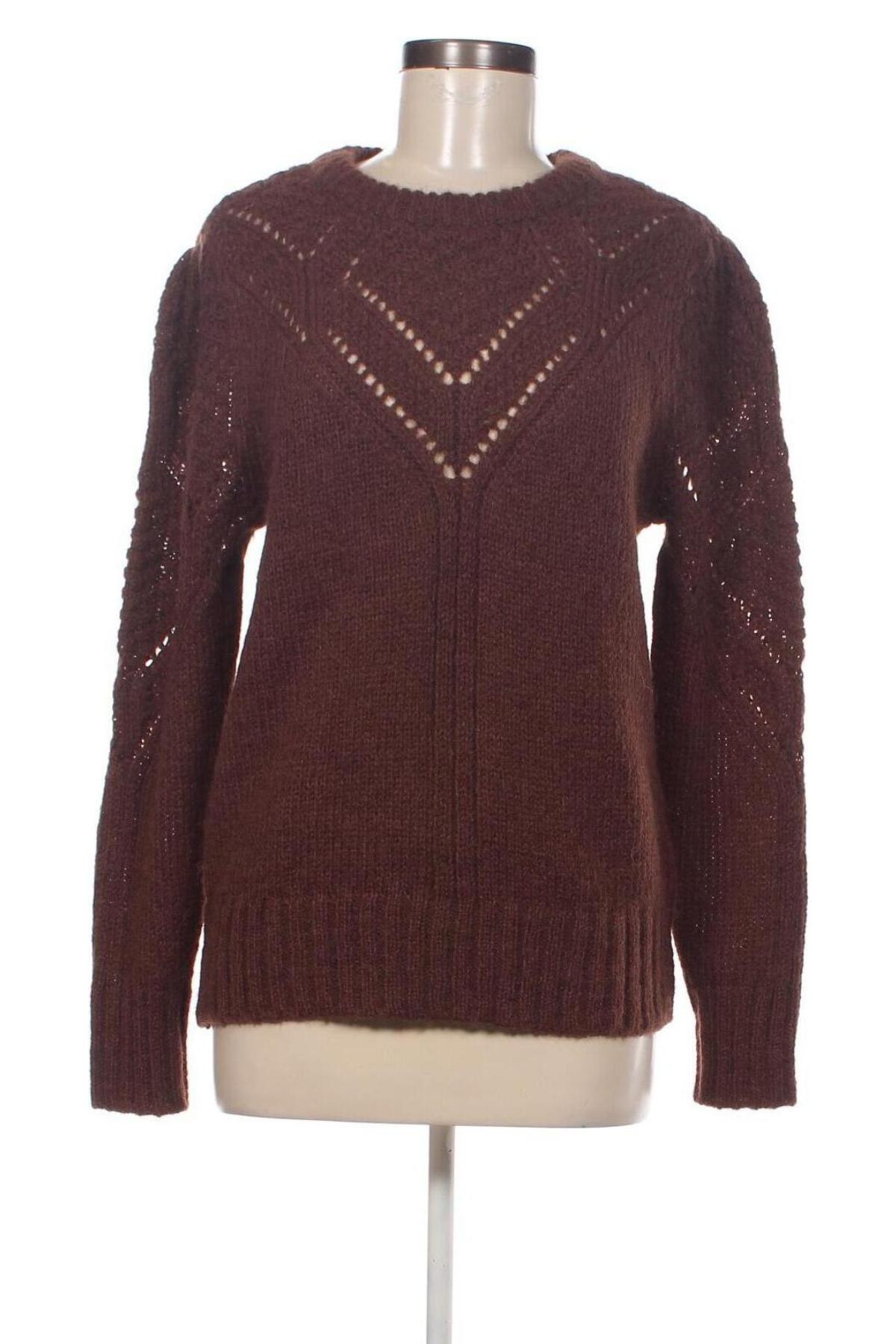 Дамски пуловер ONLY, Размер M, Цвят Кафяв, Цена 24,80 лв.
