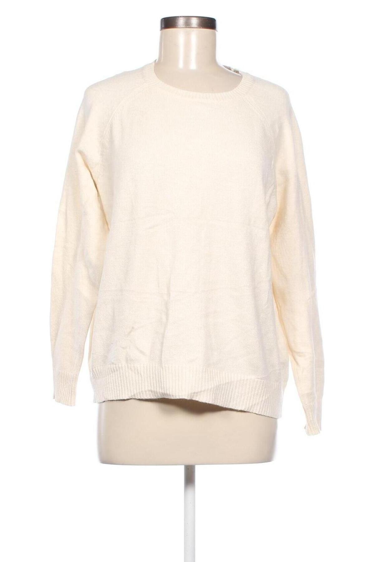 Γυναικείο πουλόβερ ONLY, Μέγεθος M, Χρώμα Εκρού, Τιμή 4,34 €