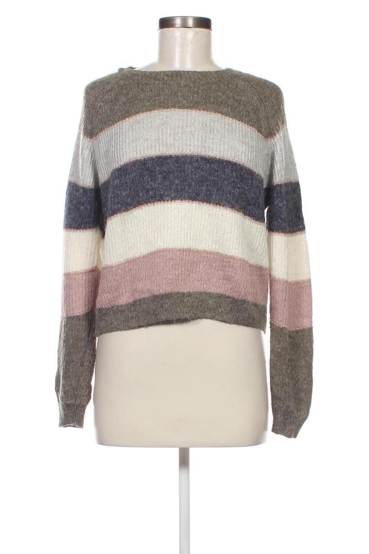 Γυναικείο πουλόβερ ONLY, Μέγεθος L, Χρώμα Πολύχρωμο, Τιμή 4,84 €