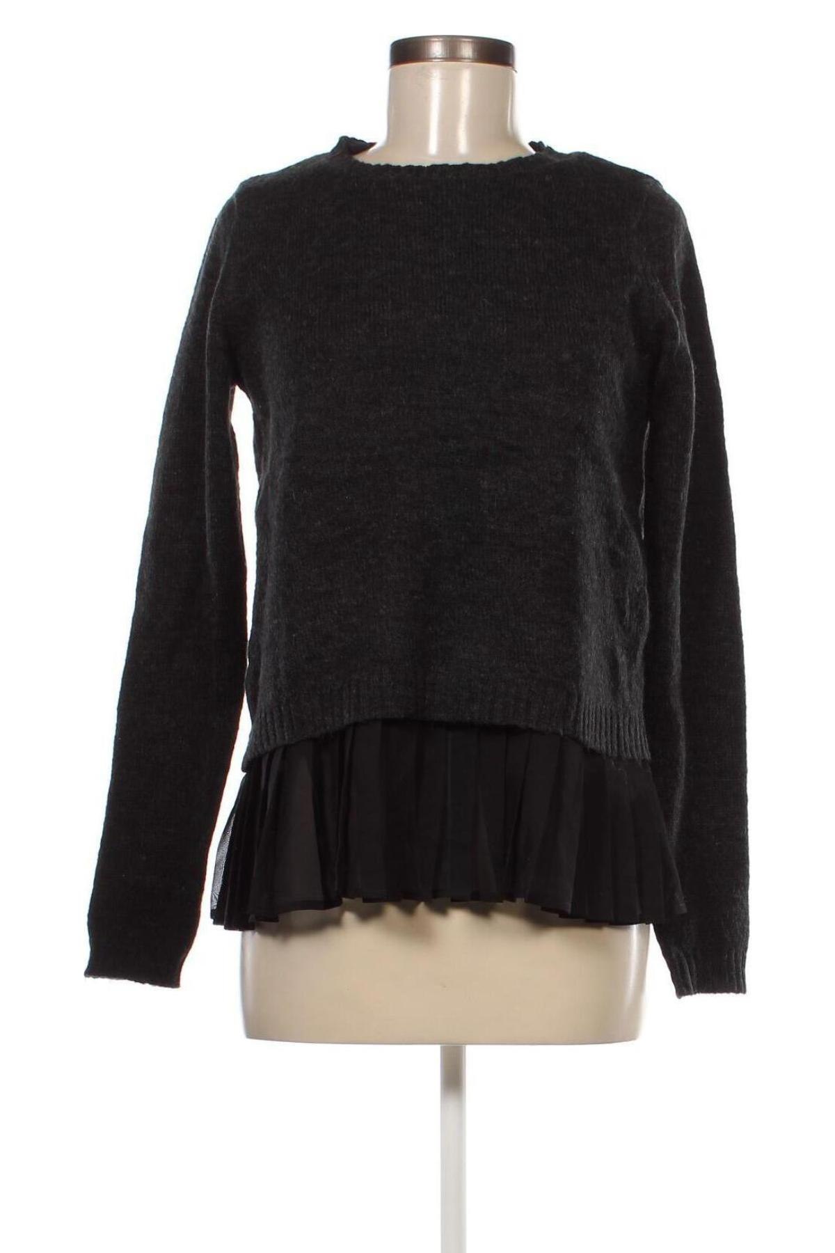 Дамски пуловер Object, Размер XS, Цвят Сив, Цена 16,40 лв.
