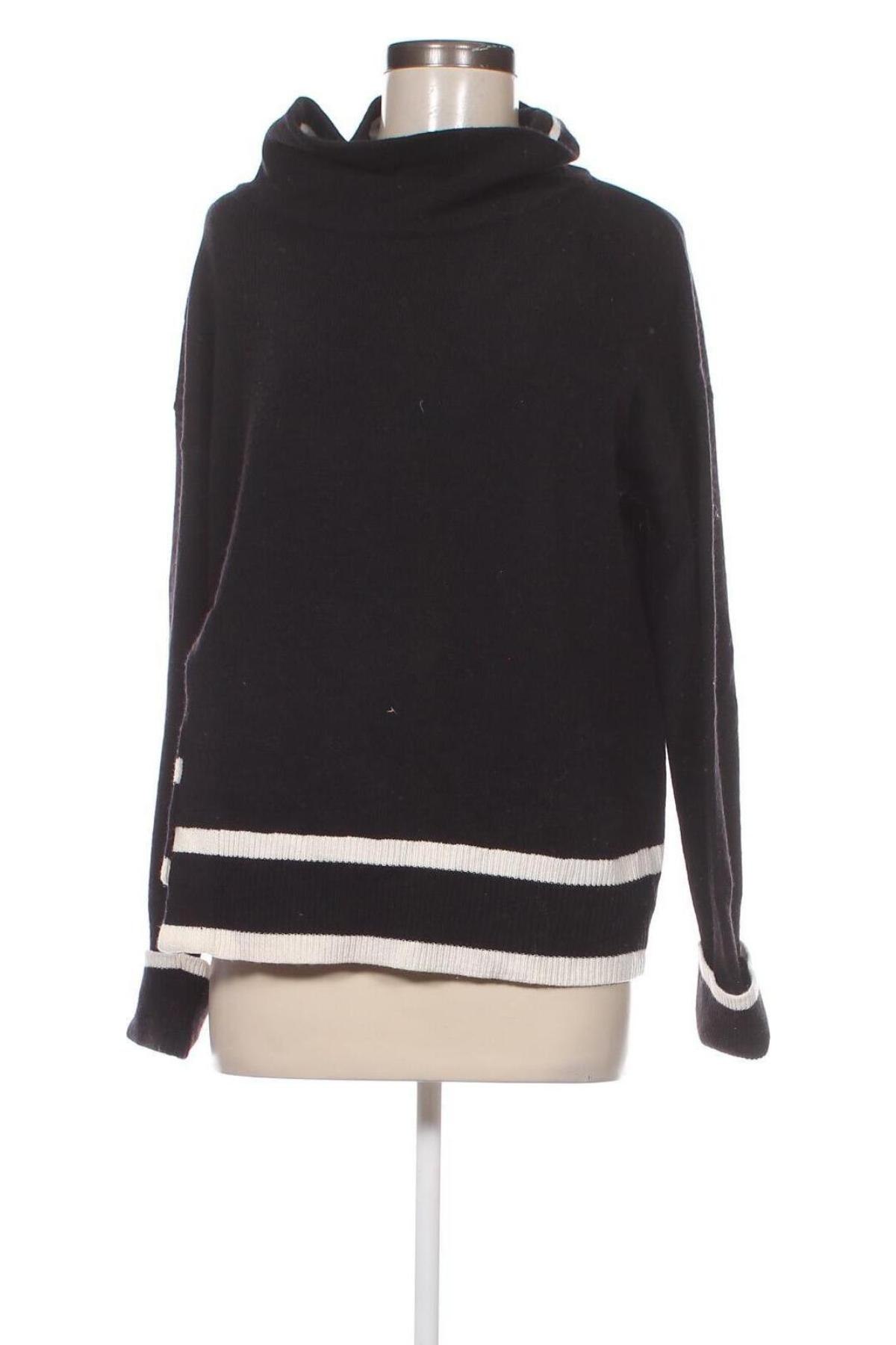 Γυναικείο πουλόβερ Oui, Μέγεθος S, Χρώμα Μαύρο, Τιμή 25,69 €