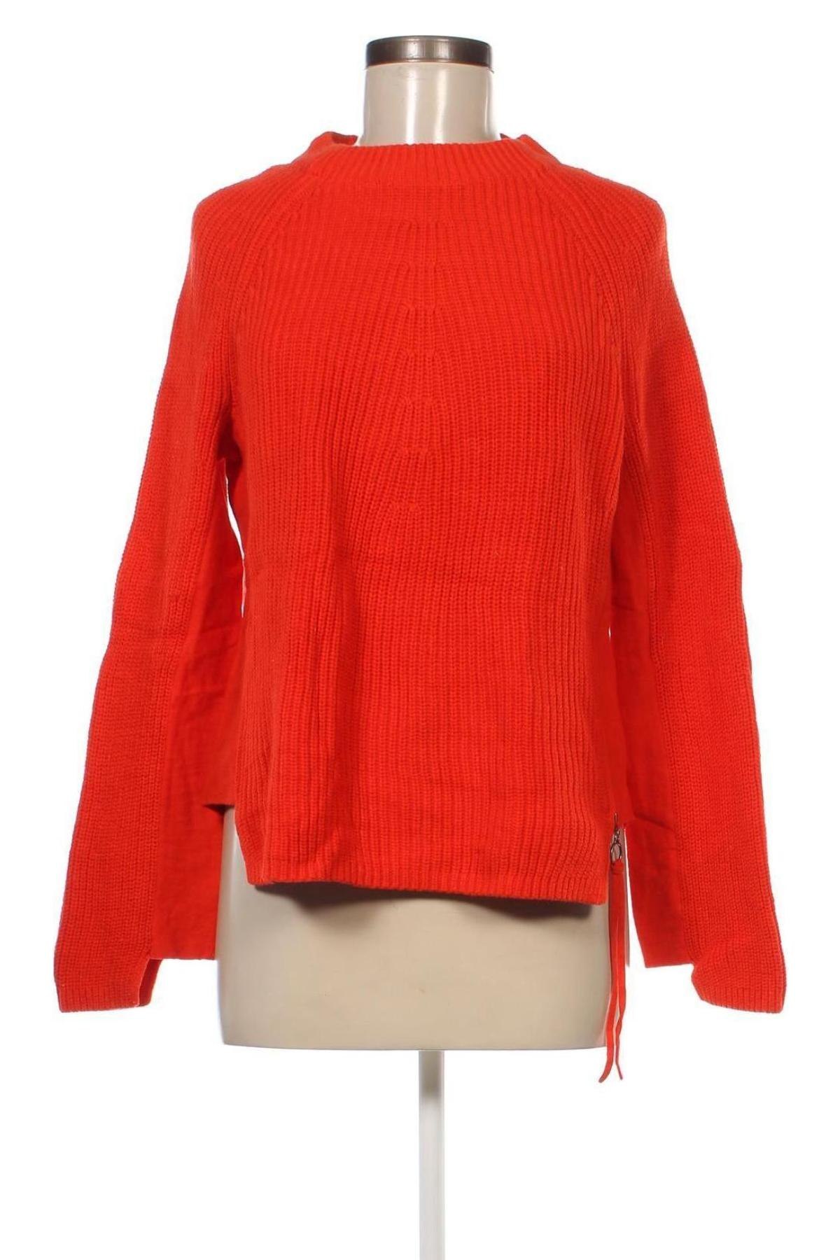 Γυναικείο πουλόβερ Oui, Μέγεθος M, Χρώμα Κόκκινο, Τιμή 19,18 €