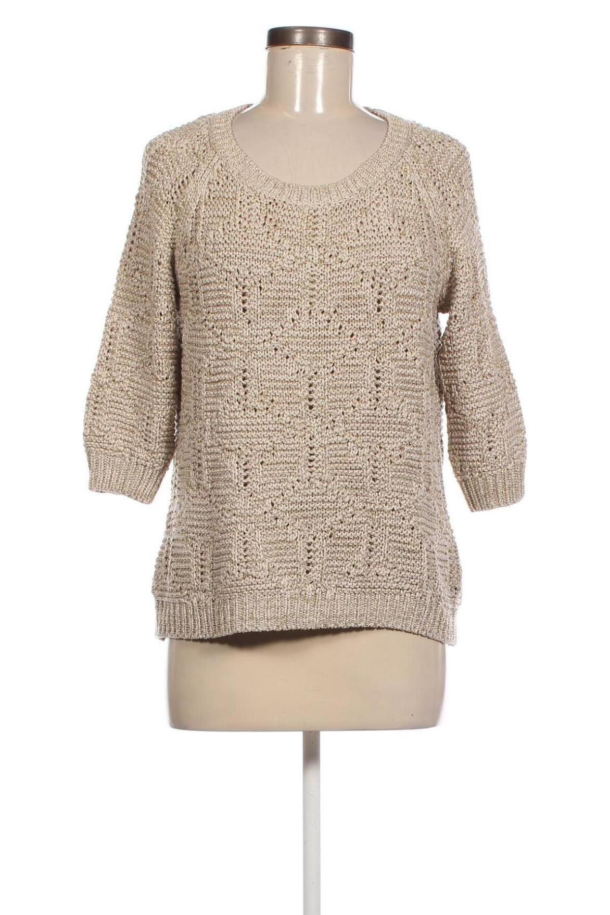 Damski sweter Per Una By Marks & Spencer, Rozmiar L, Kolor Złocisty, Cena 19,67 zł