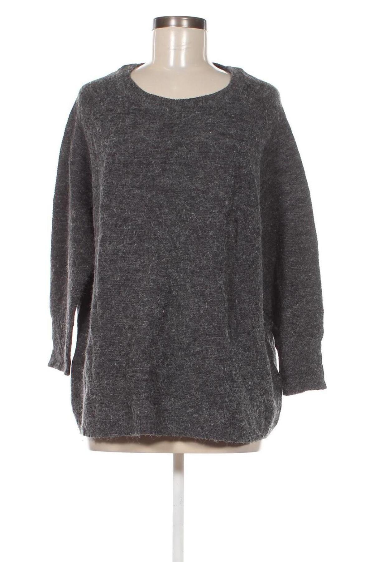Дамски пуловер Pigalle by Jacqueline De Yong, Размер XS, Цвят Сив, Цена 9,28 лв.