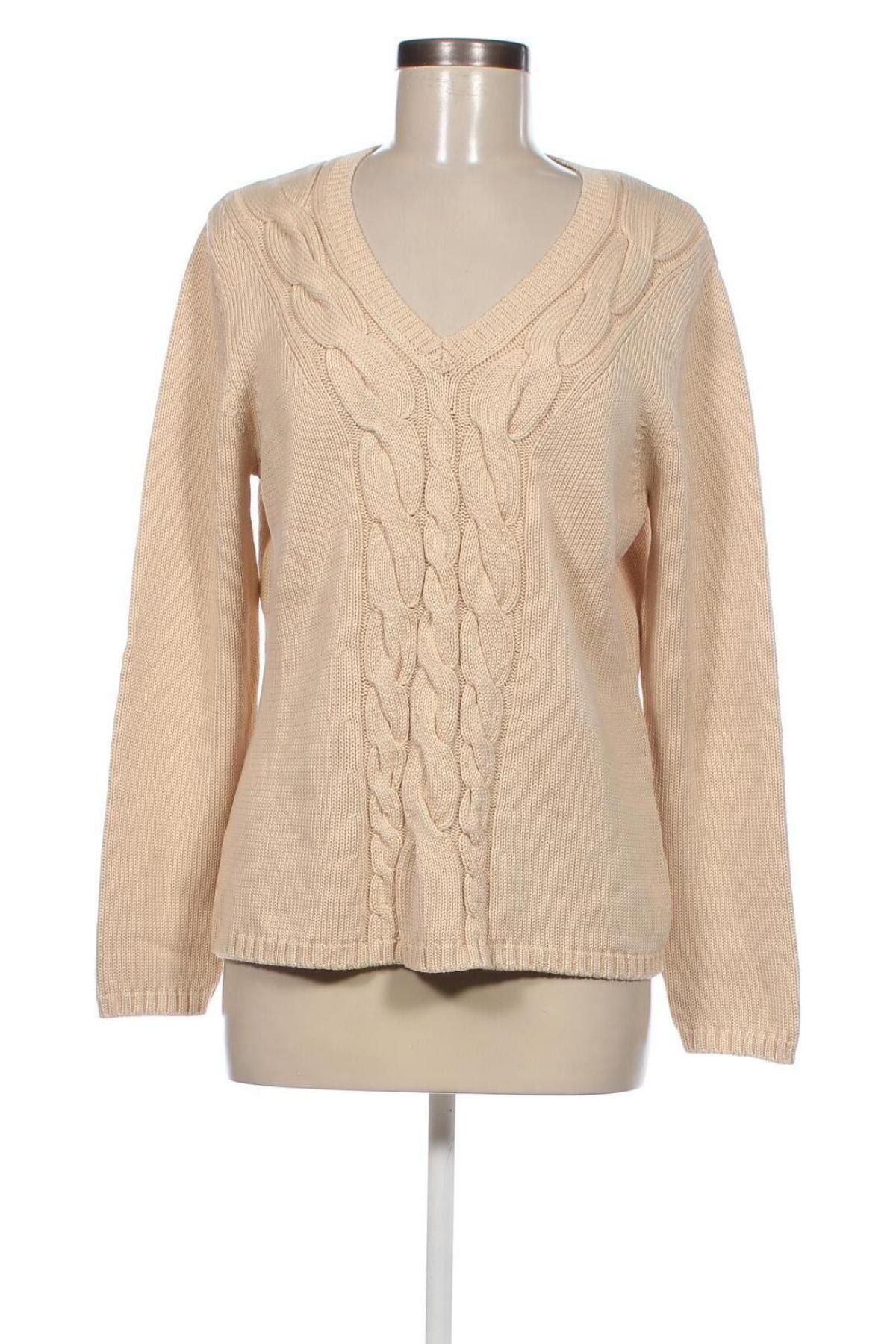 Γυναικείο πουλόβερ Public, Μέγεθος L, Χρώμα  Μπέζ, Τιμή 7,71 €