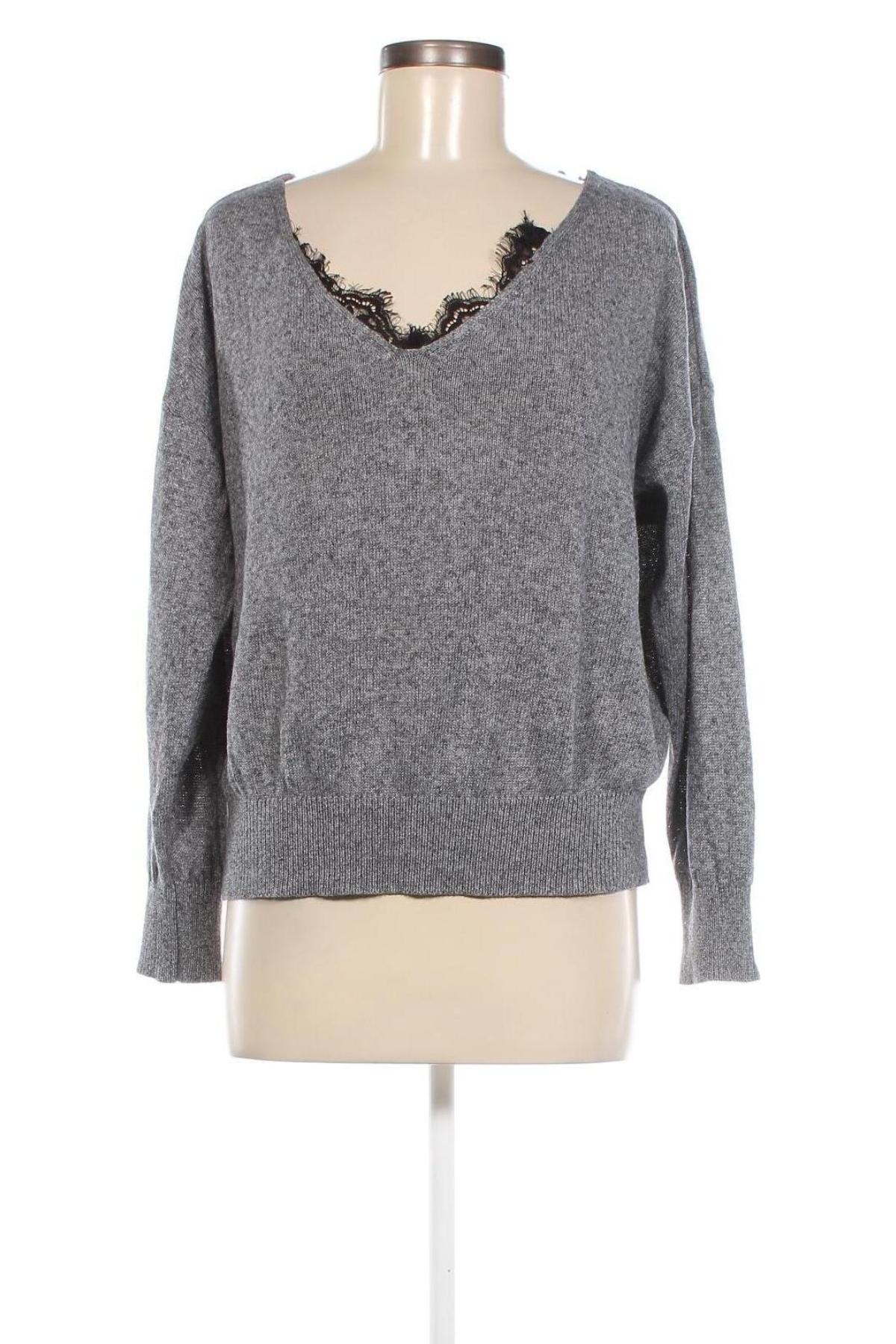 Damenpullover Pull&Bear, Größe M, Farbe Grau, Preis 8,68 €