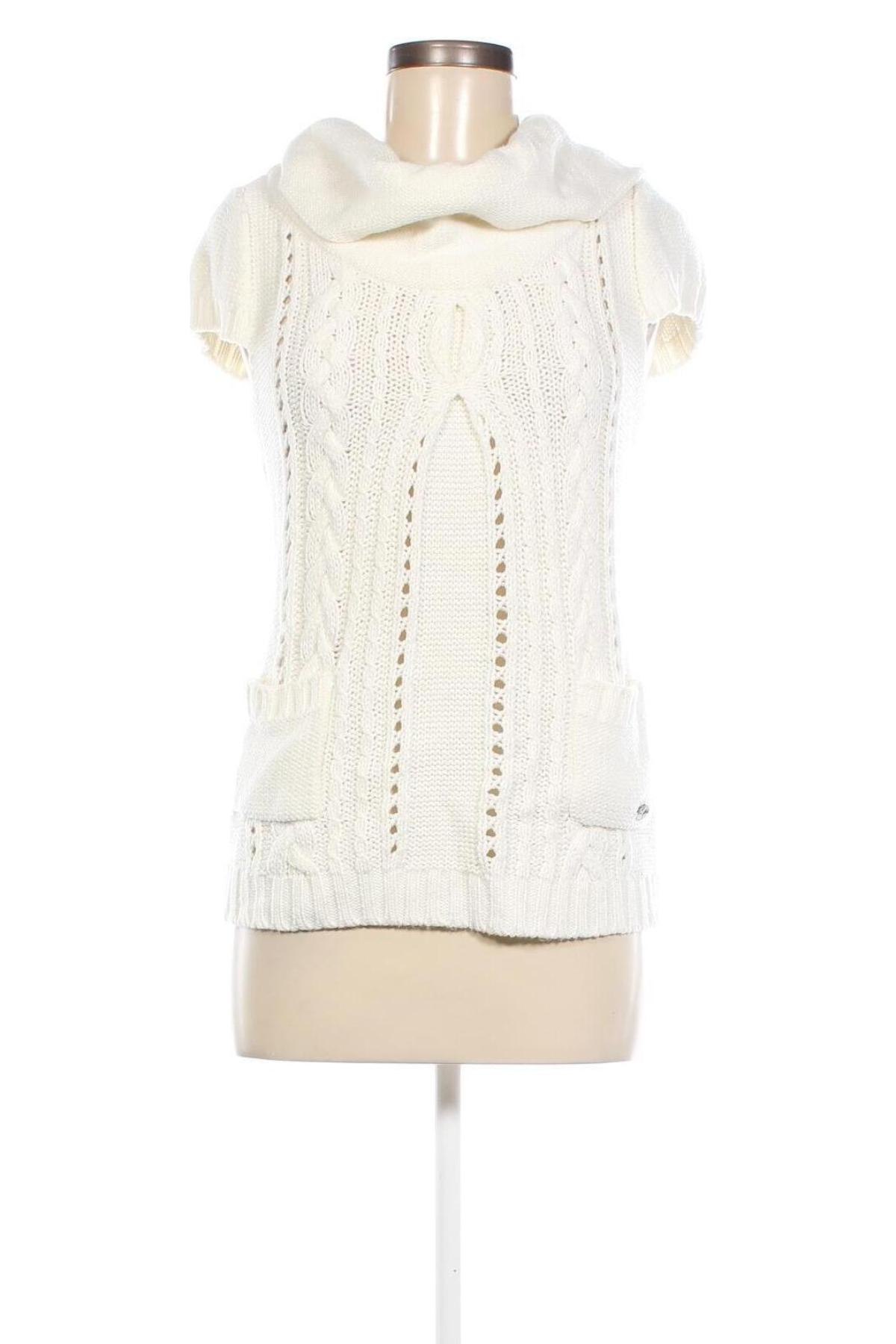 Дамски пуловер Q/S by S.Oliver, Размер S, Цвят Бял, Цена 10,66 лв.