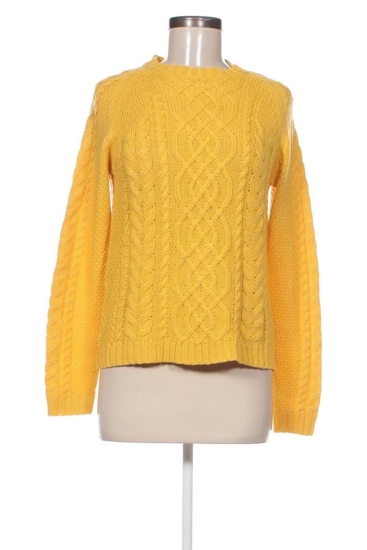 Дамски пуловер Reserved, Размер S, Цвят Жълт, Цена 14,21 лв.