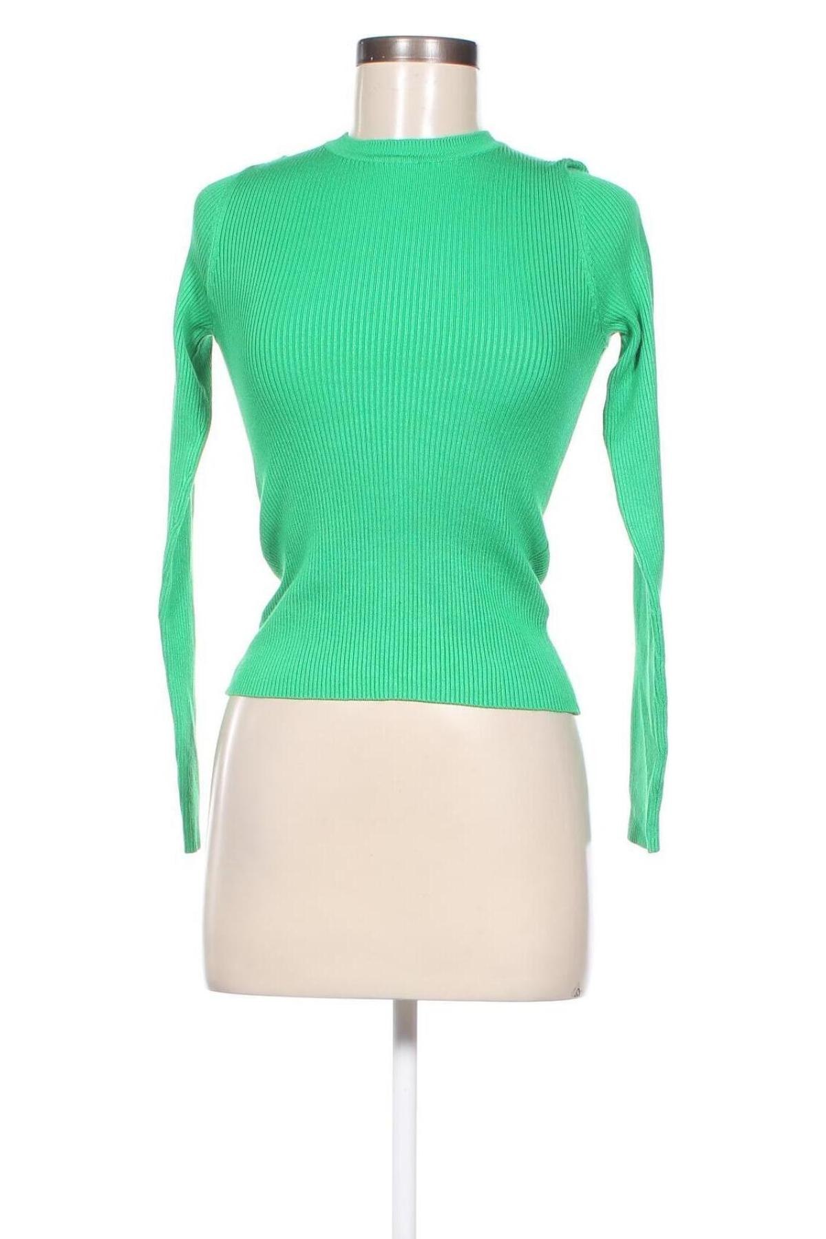 Дамски пуловер Reserved, Размер S, Цвят Зелен, Цена 20,70 лв.