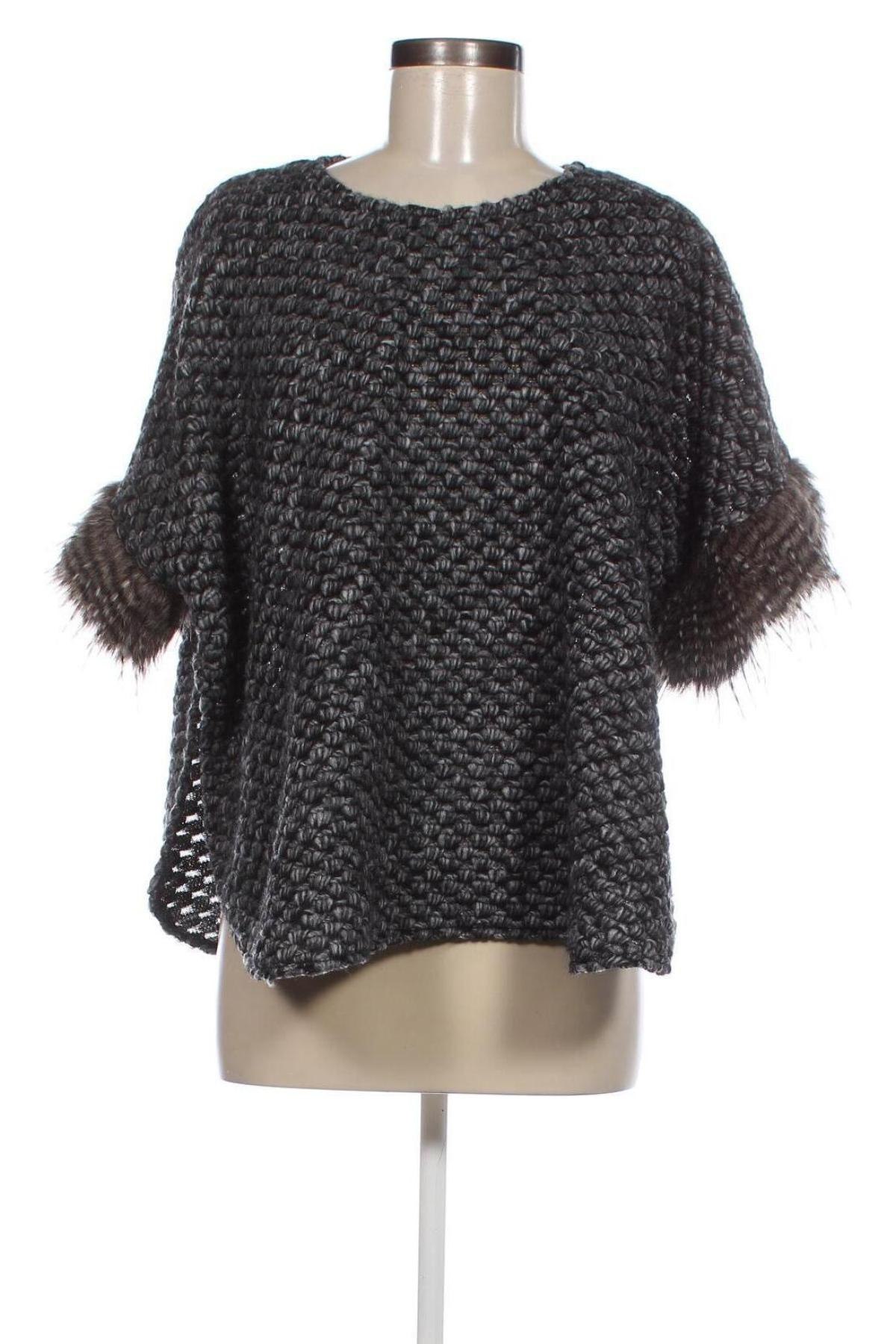 Γυναικείο πουλόβερ Rich & Royal, Μέγεθος L, Χρώμα Γκρί, Τιμή 14,57 €