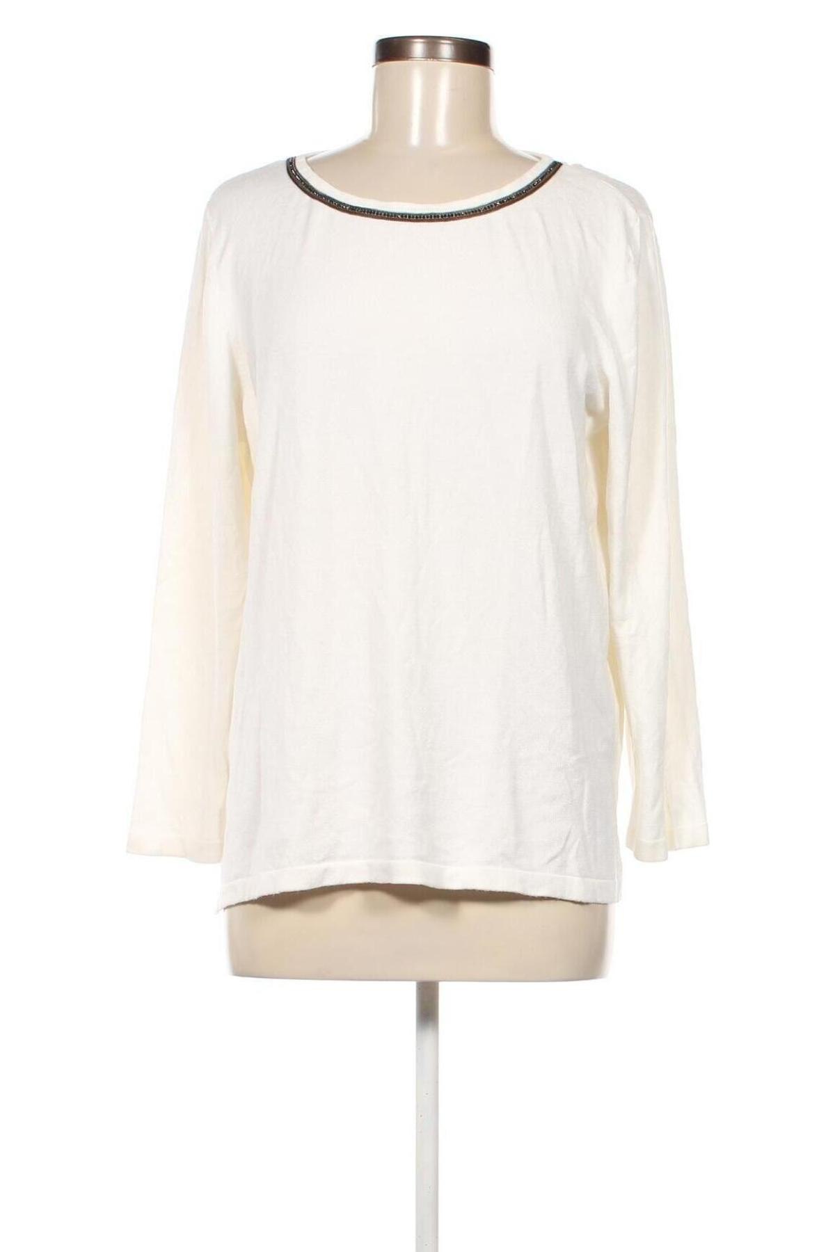 Дамски пуловер S.Oliver Black Label, Размер XL, Цвят Бял, Цена 42,16 лв.
