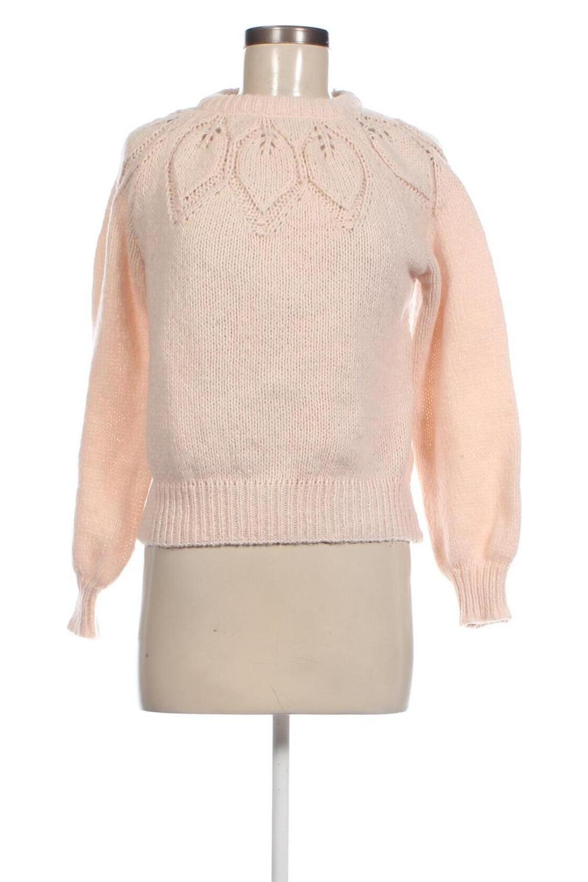 Дамски пуловер SHEIN, Размер S, Цвят Екрю, Цена 14,21 лв.