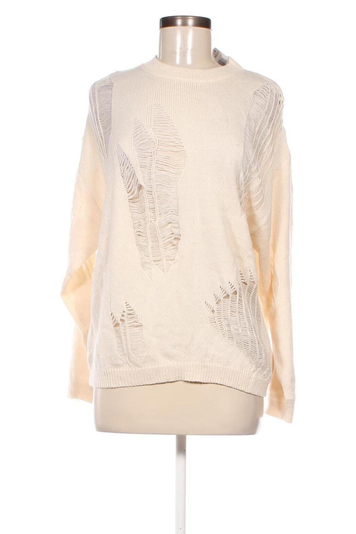 Γυναικείο πουλόβερ SHEIN, Μέγεθος M, Χρώμα Εκρού, Τιμή 7,00 €