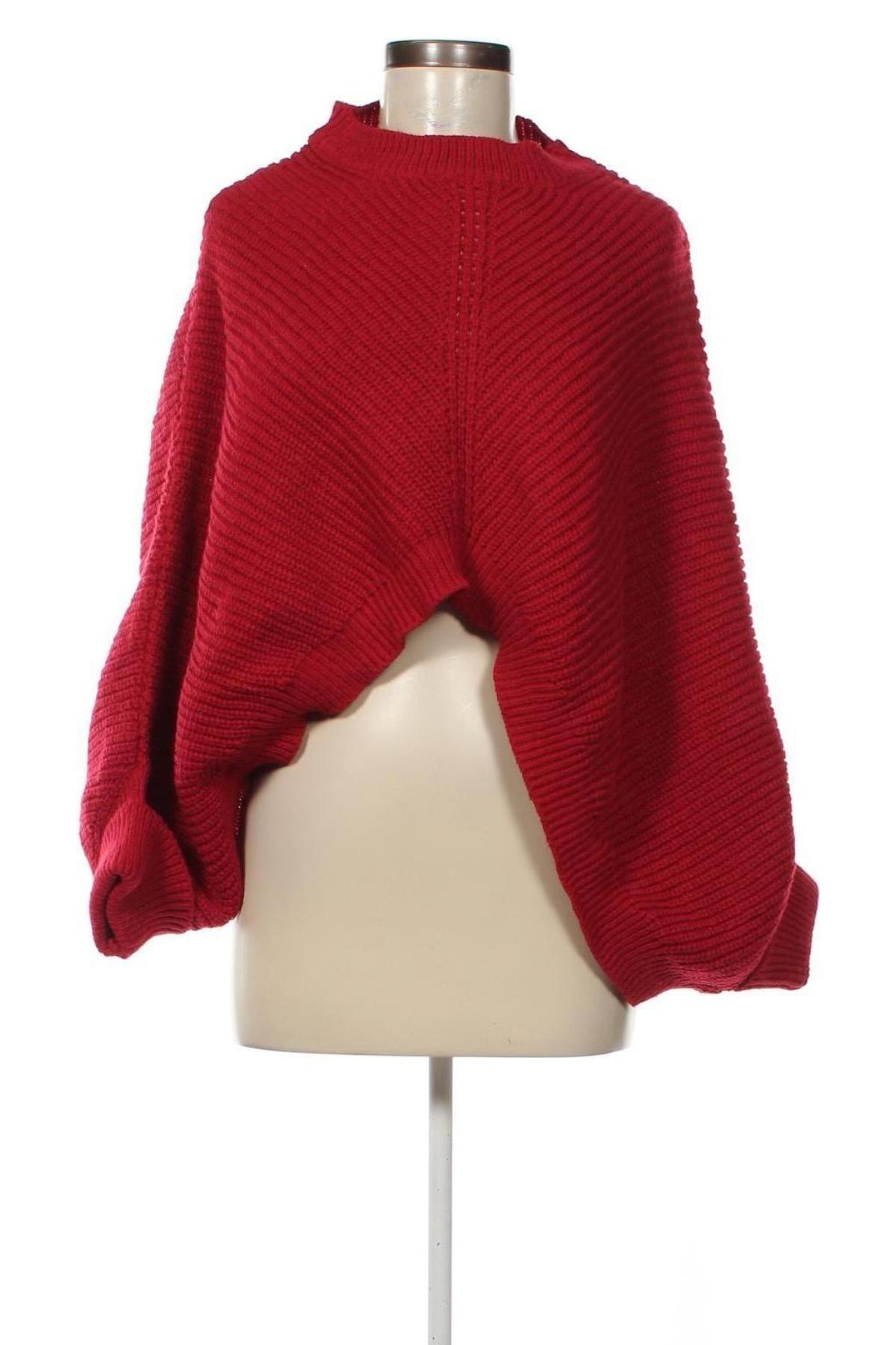 Дамски пуловер SHEIN, Размер L, Цвят Червен, Цена 7,54 лв.