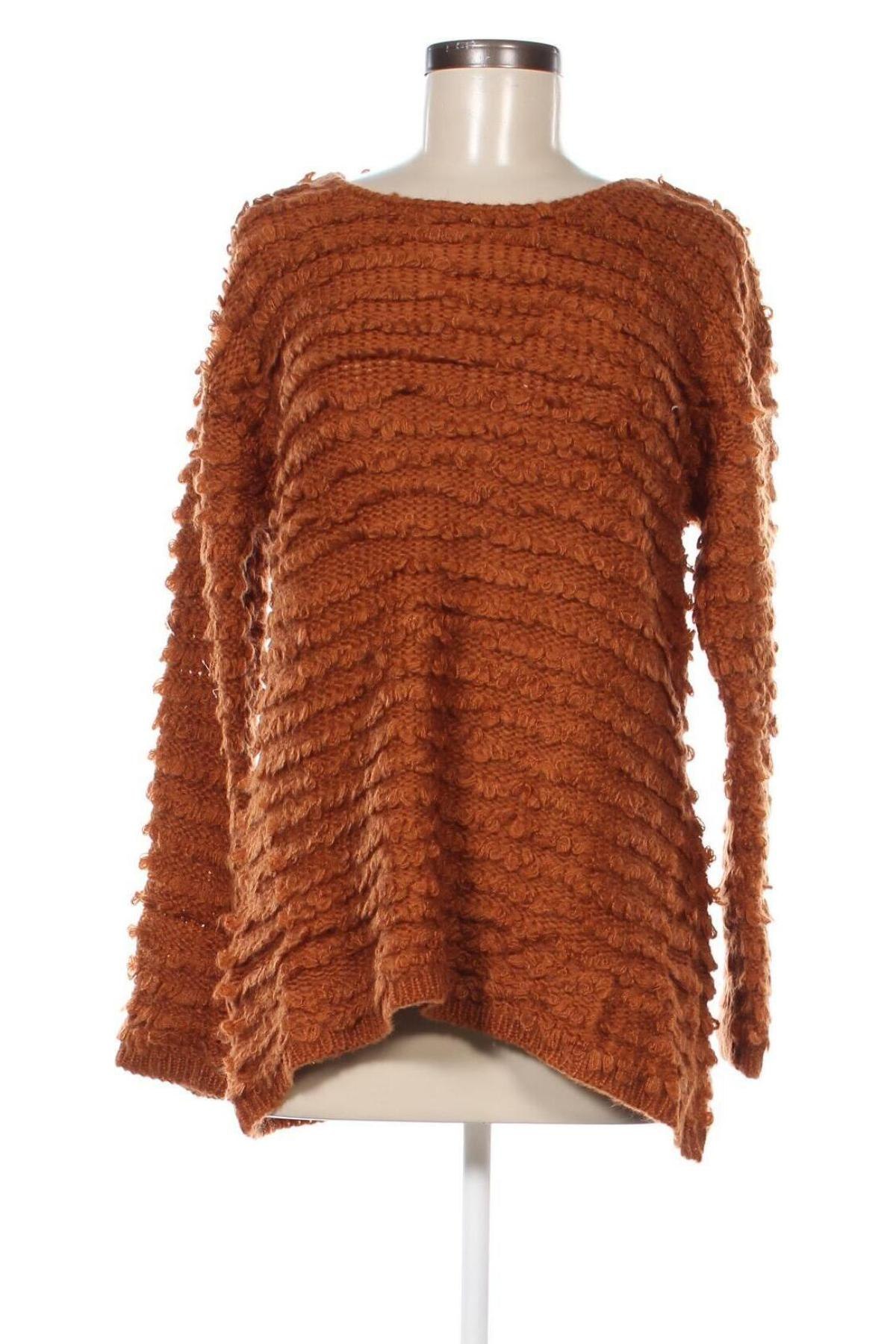 Дамски пуловер SUNCOO, Размер M, Цвят Кафяв, Цена 56,00 лв.