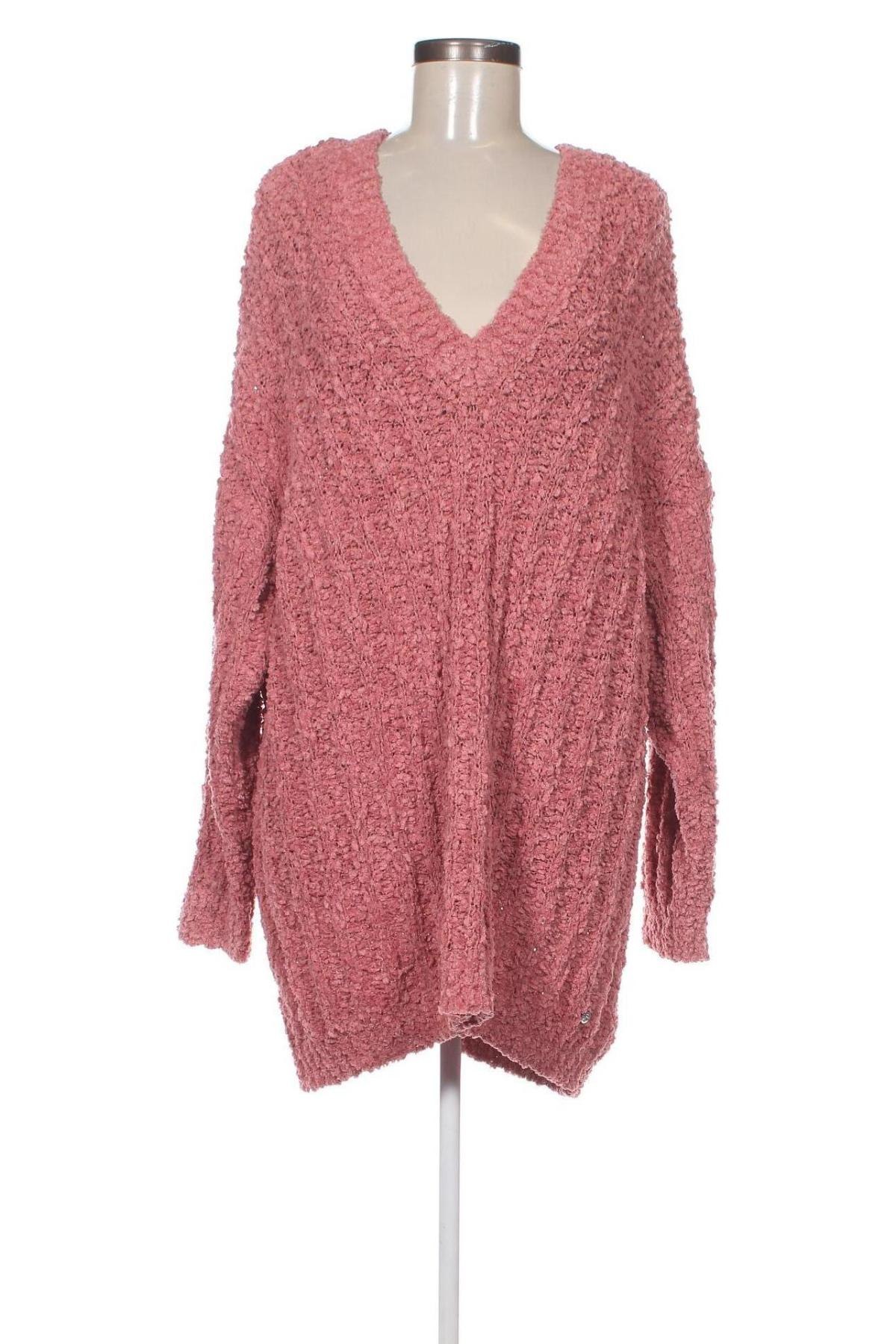 Γυναικείο πουλόβερ Sheego, Μέγεθος XXL, Χρώμα Ρόζ , Τιμή 19,18 €