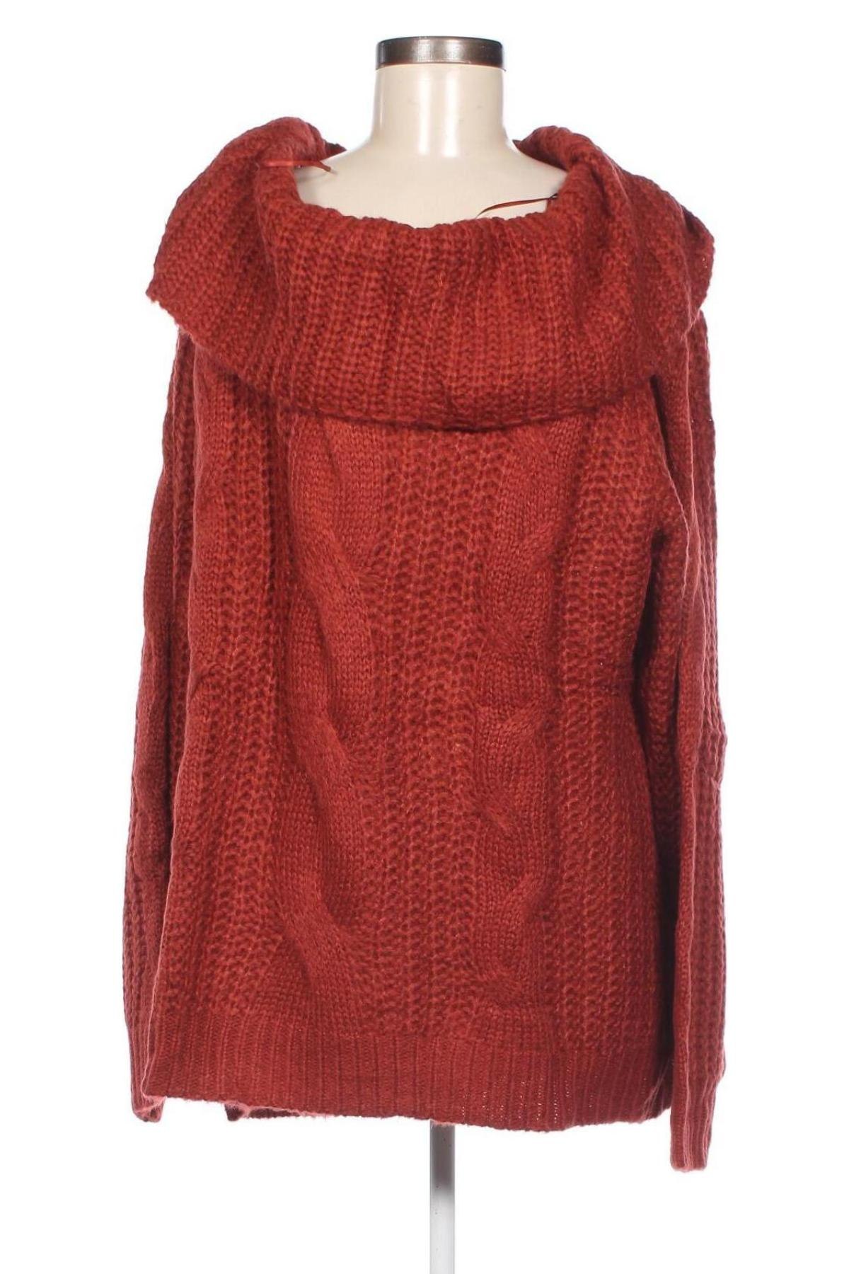 Damenpullover Sheego, Größe XL, Farbe Braun, Preis € 21,57