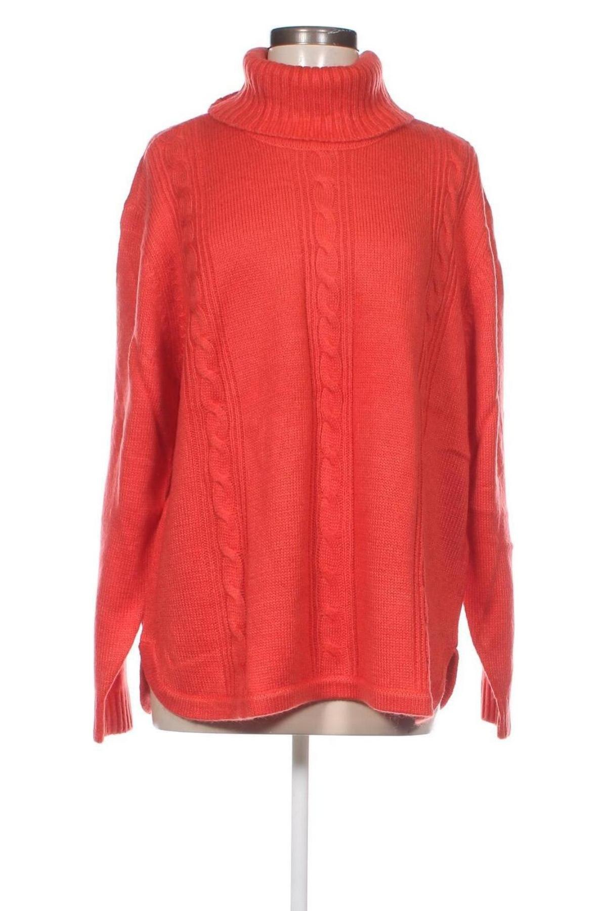 Γυναικείο πουλόβερ Sheego, Μέγεθος XL, Χρώμα Κόκκινο, Τιμή 23,01 €