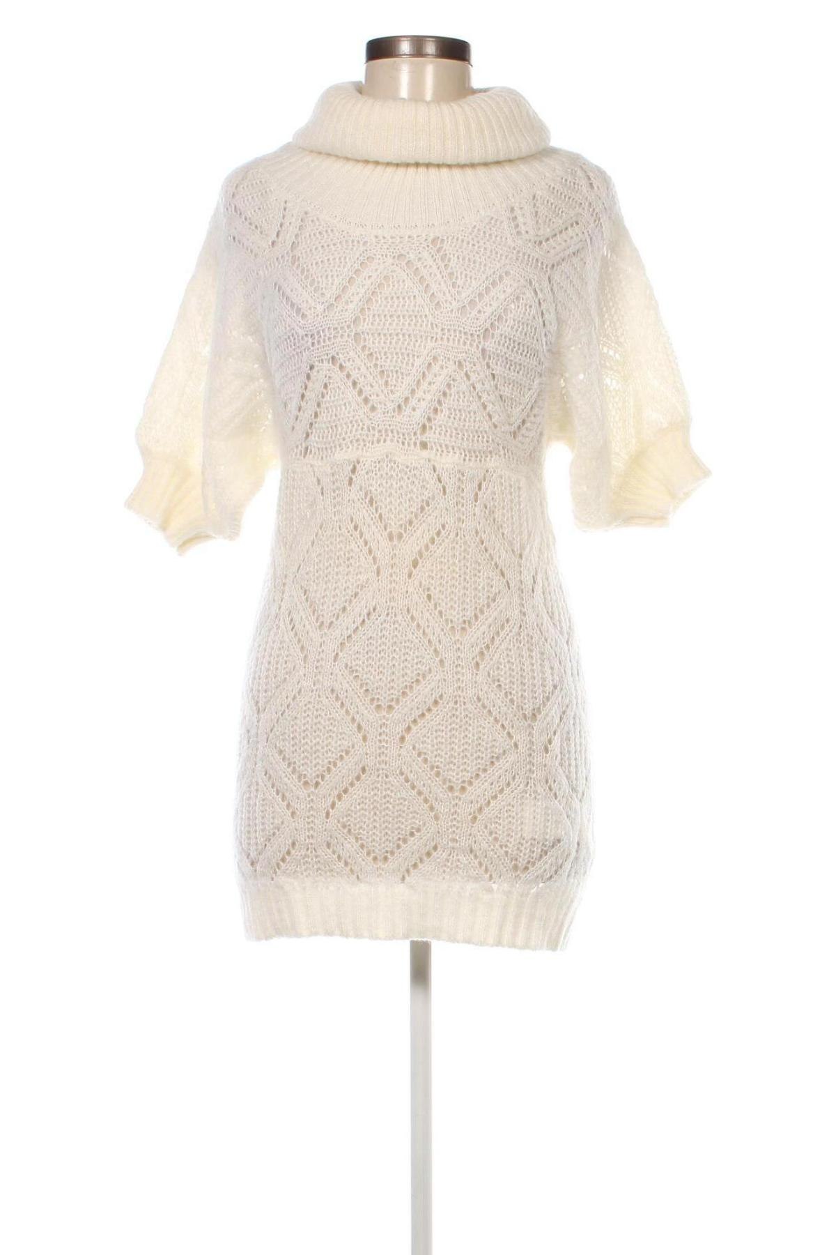Γυναικείο πουλόβερ Sisley, Μέγεθος M, Χρώμα Εκρού, Τιμή 23,36 €