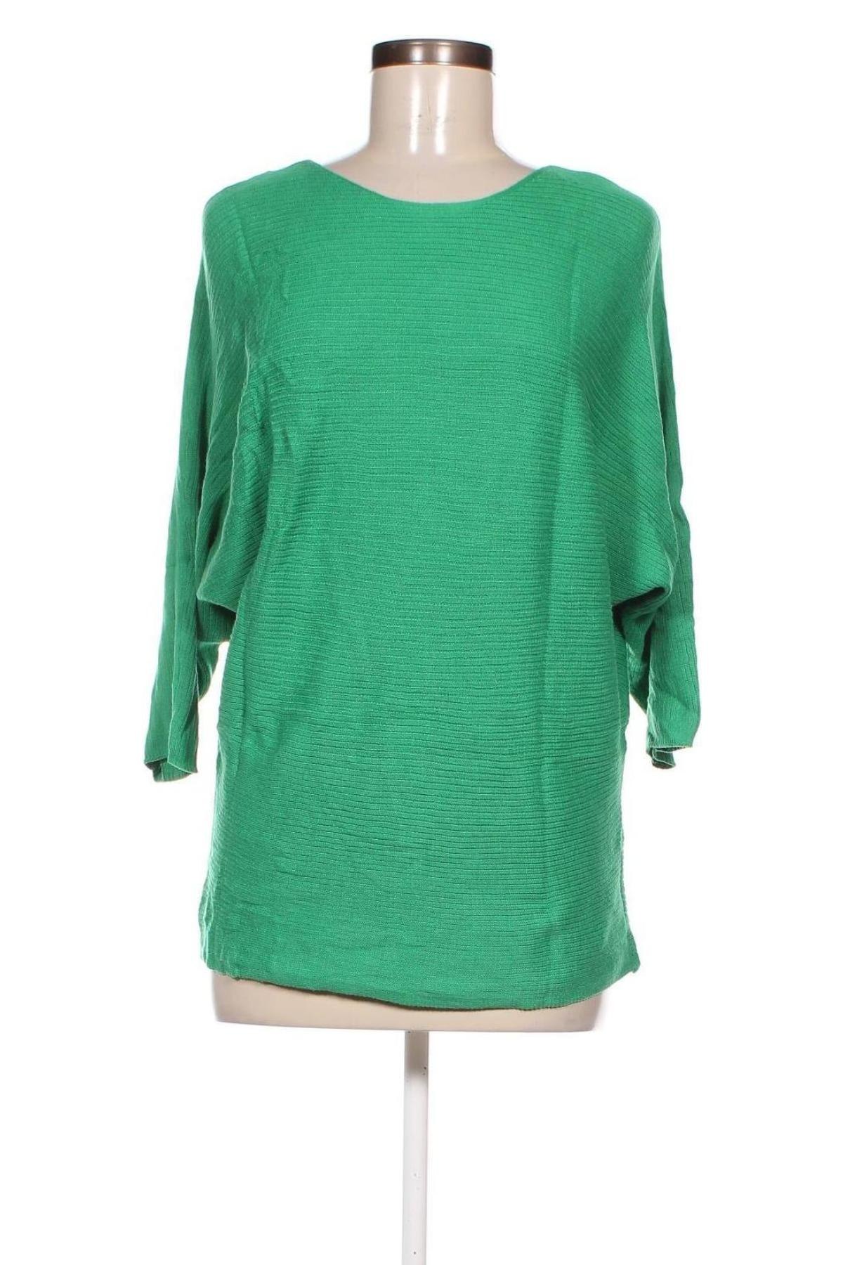 Дамски пуловер Takko Fashion, Размер S, Цвят Зелен, Цена 9,57 лв.