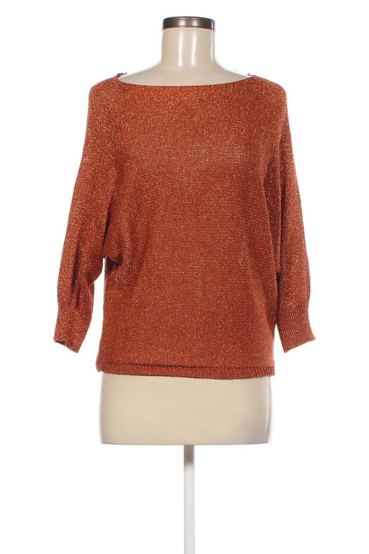 Дамски пуловер Terra di Siena, Размер M, Цвят Кафяв, Цена 20,09 лв.