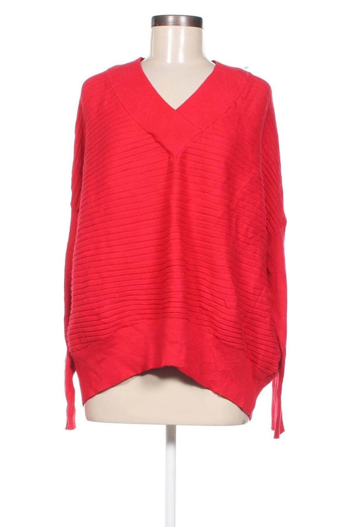 Damenpullover Time and tru, Größe XL, Farbe Rot, Preis 6,99 €