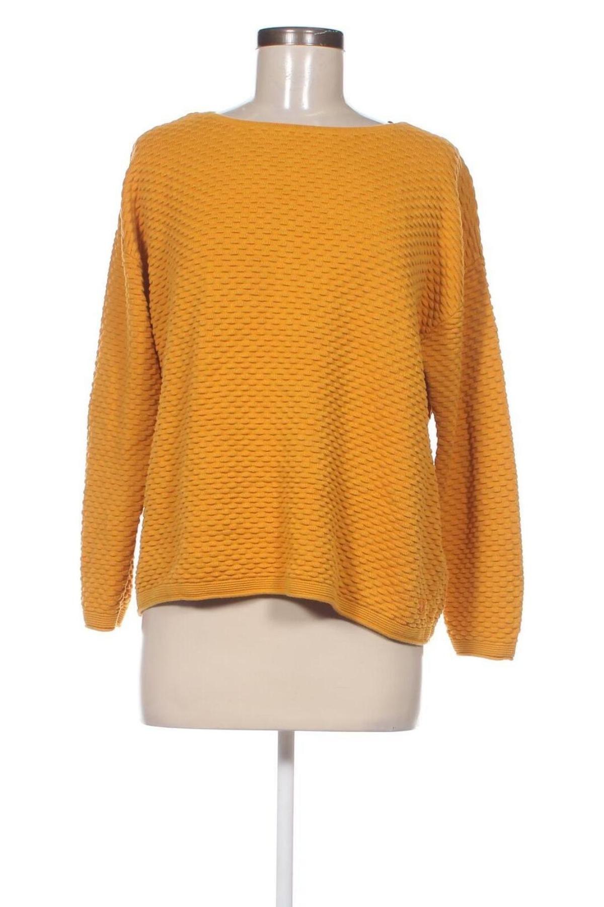 Дамски пуловер Tom Tailor, Размер 3XL, Цвят Жълт, Цена 26,65 лв.