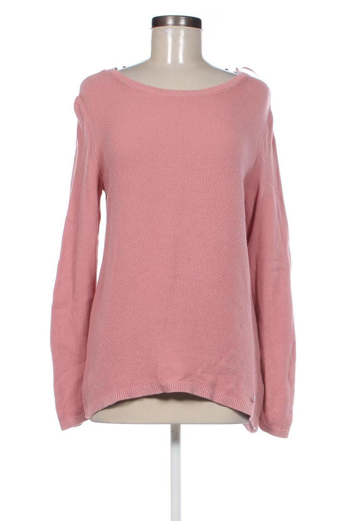 Дамски пуловер Tom Tailor, Размер M, Цвят Розов, Цена 20,91 лв.