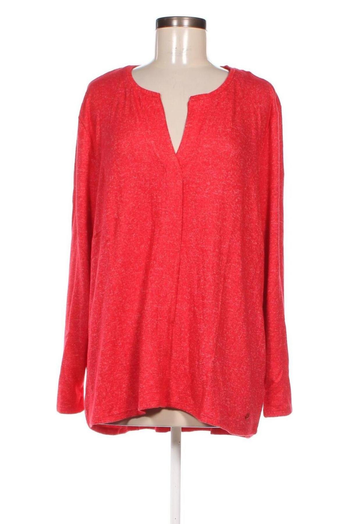 Γυναικείο πουλόβερ Tom Tailor, Μέγεθος 3XL, Χρώμα Κόκκινο, Τιμή 43,15 €