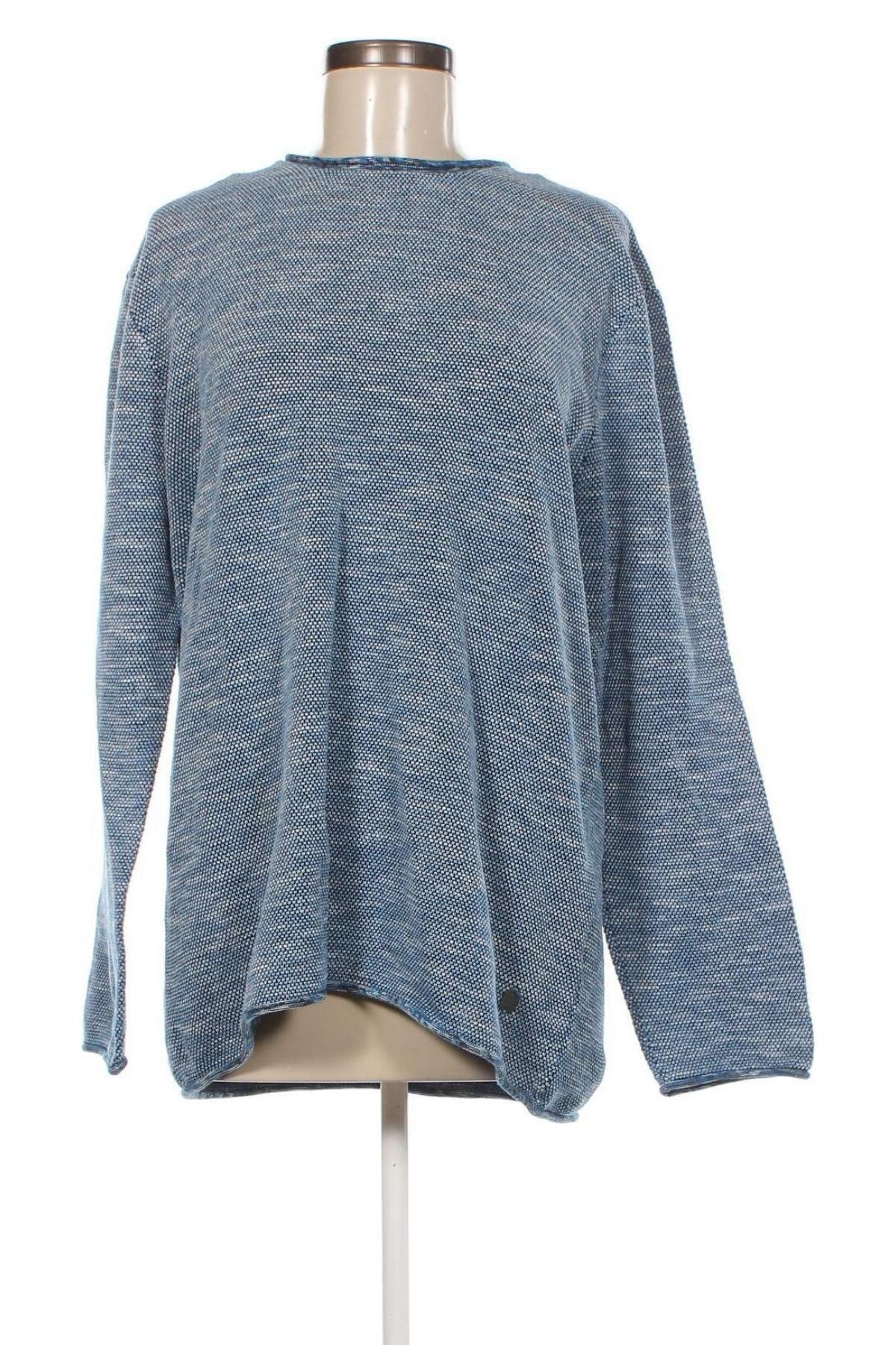 Дамски пуловер Tom Tompson, Размер XXL, Цвят Син, Цена 12,47 лв.