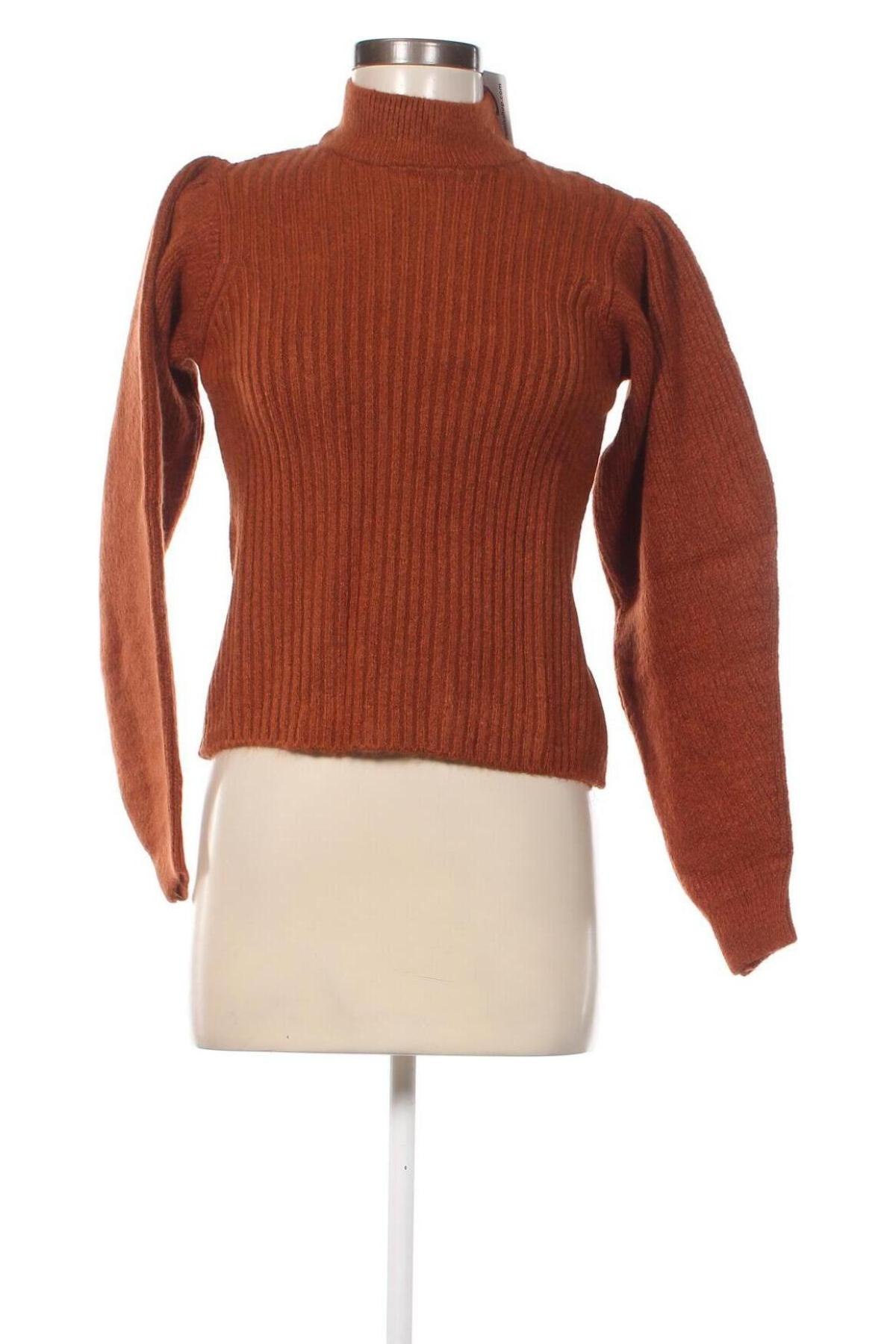 Дамски пуловер Trendyol, Размер S, Цвят Кафяв, Цена 39,99 лв.