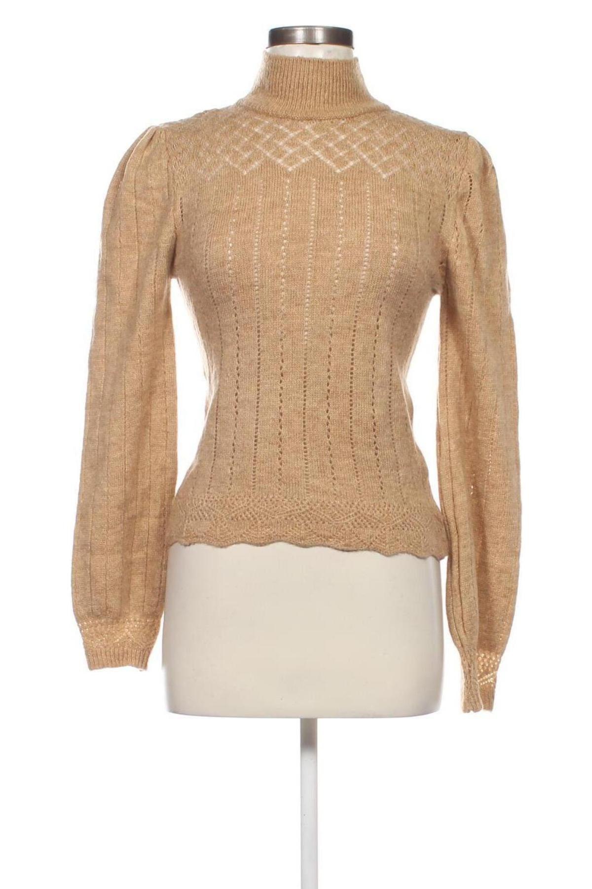 Γυναικείο πουλόβερ Trendyol, Μέγεθος M, Χρώμα  Μπέζ, Τιμή 6,85 €