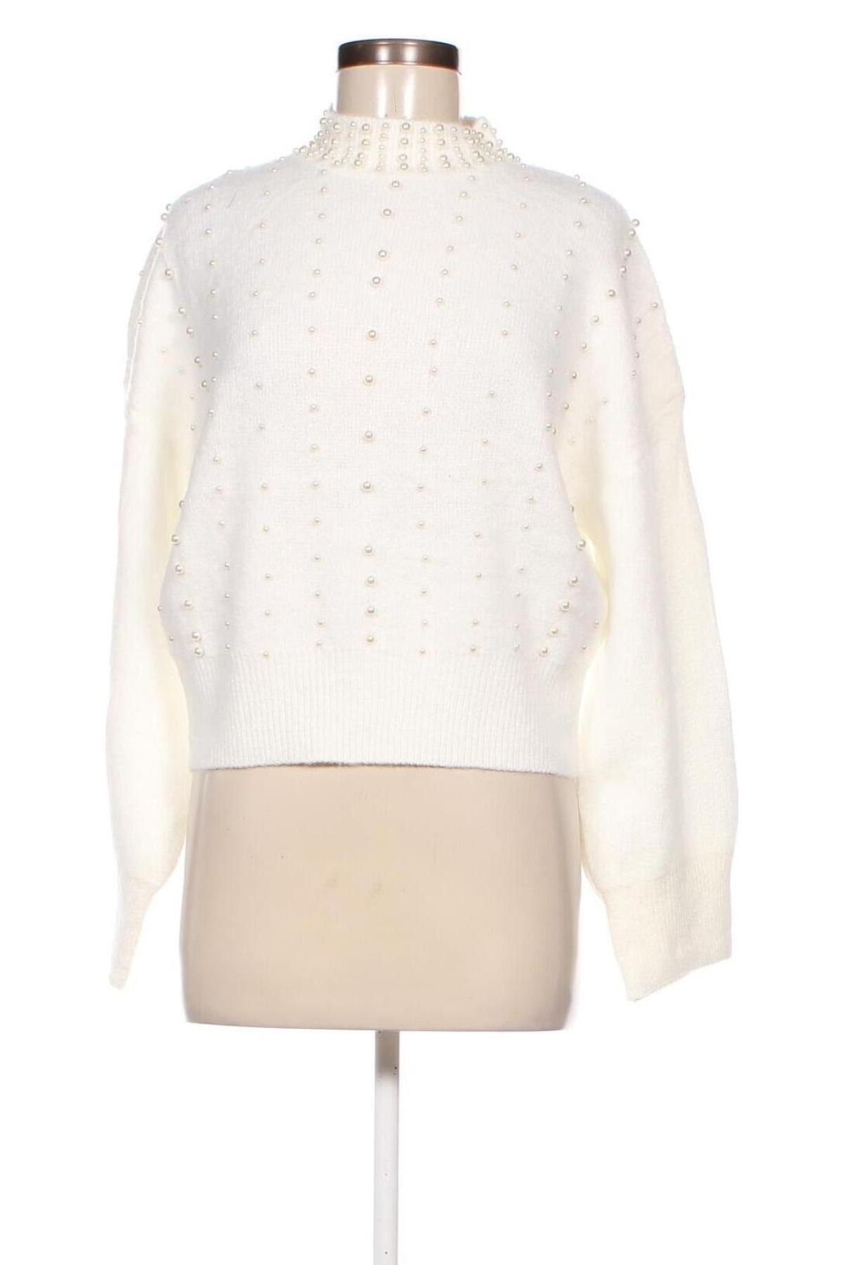 Γυναικείο πουλόβερ Luzabelle, Μέγεθος M, Χρώμα Λευκό, Τιμή 13,75 €
