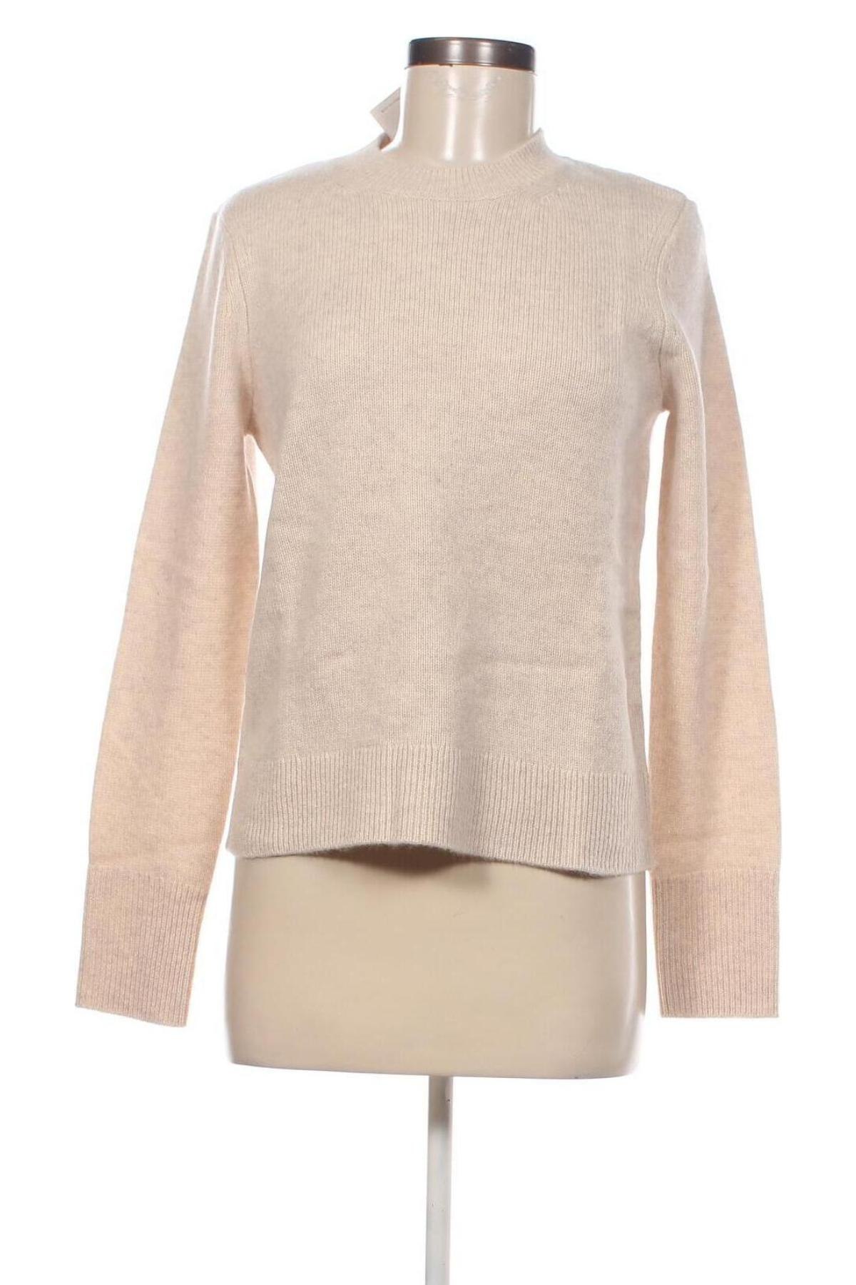 Дамски пуловер Vanessa Bruno, Размер S, Цвят Бежов, Цена 222,65 лв.