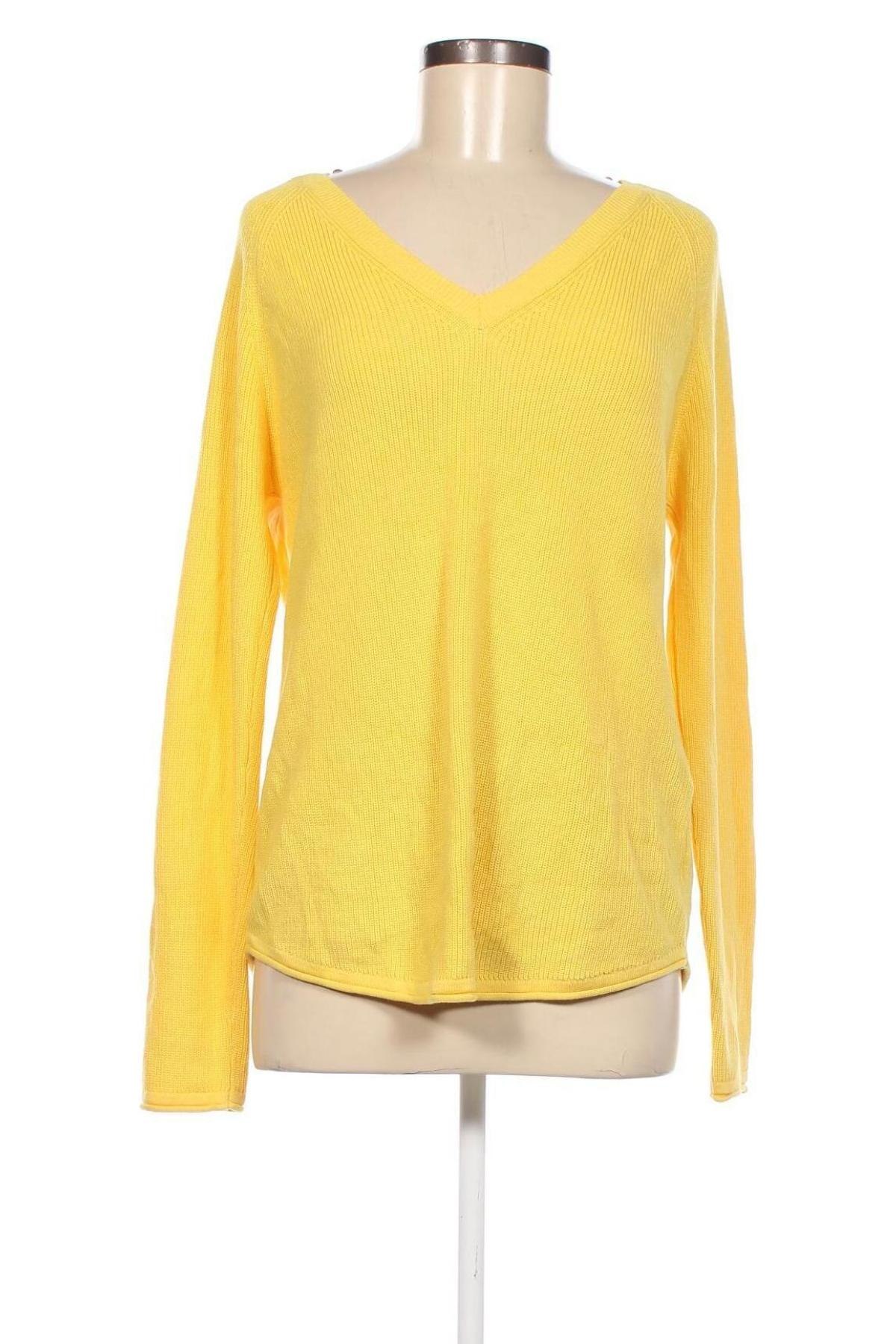 Дамски пуловер Vero Moda, Размер L, Цвят Жълт, Цена 10,80 лв.