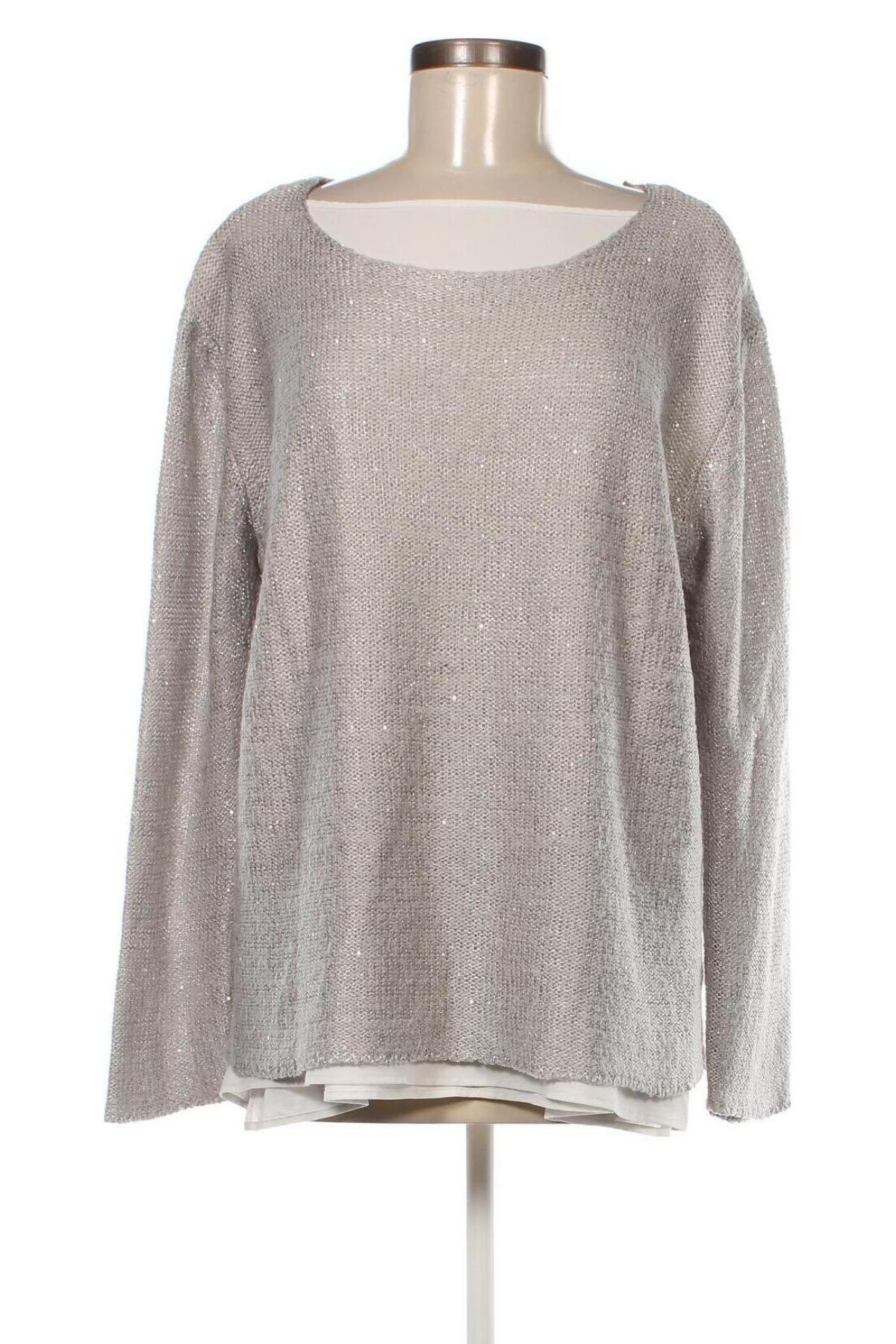 Damenpullover Yessica, Größe L, Farbe Grau, Preis 5,49 €