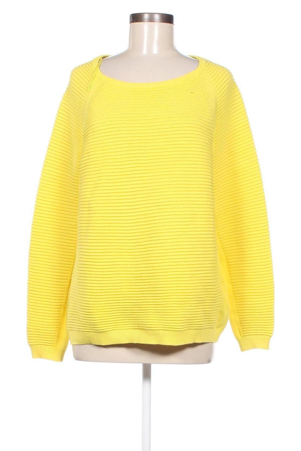 Γυναικείο πουλόβερ Yessica, Μέγεθος L, Χρώμα Κίτρινο, Τιμή 4,66 €