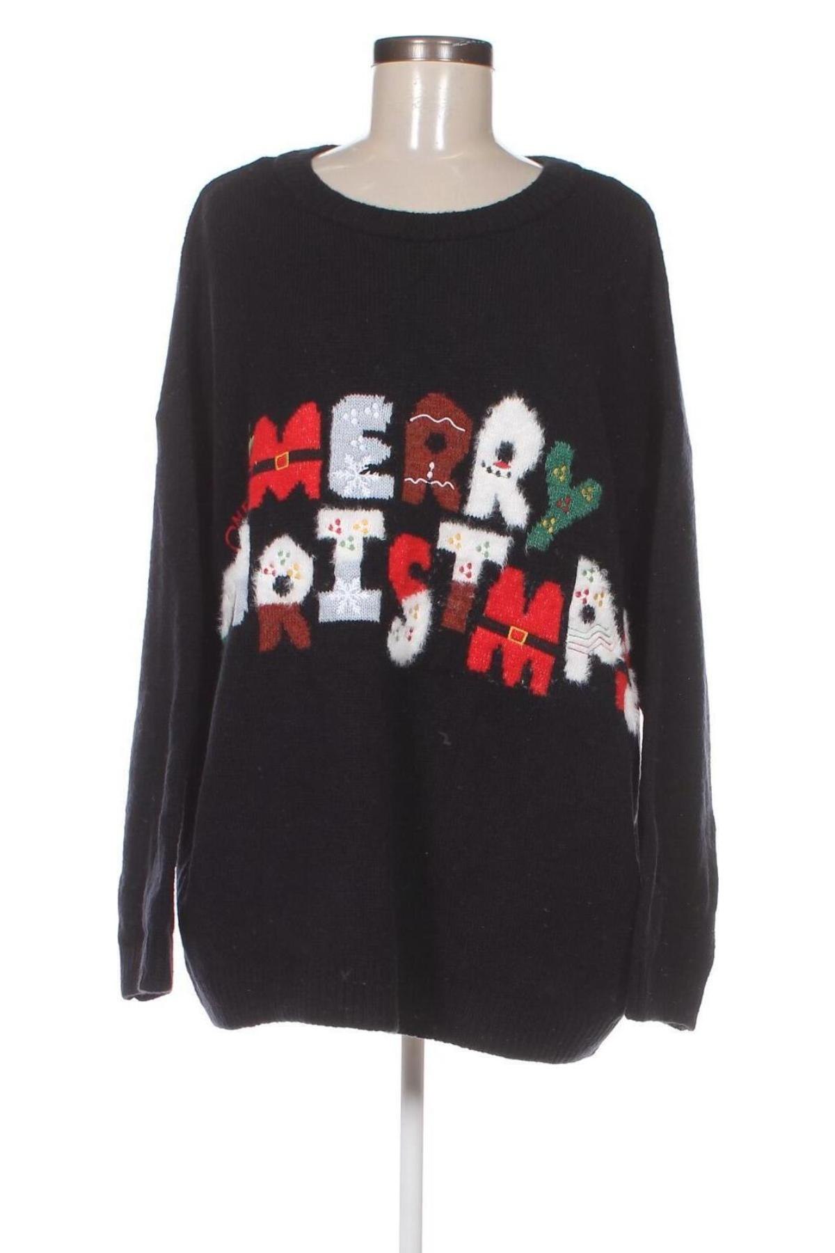 Дамски пуловер Yessica, Размер L, Цвят Черен, Цена 9,57 лв.