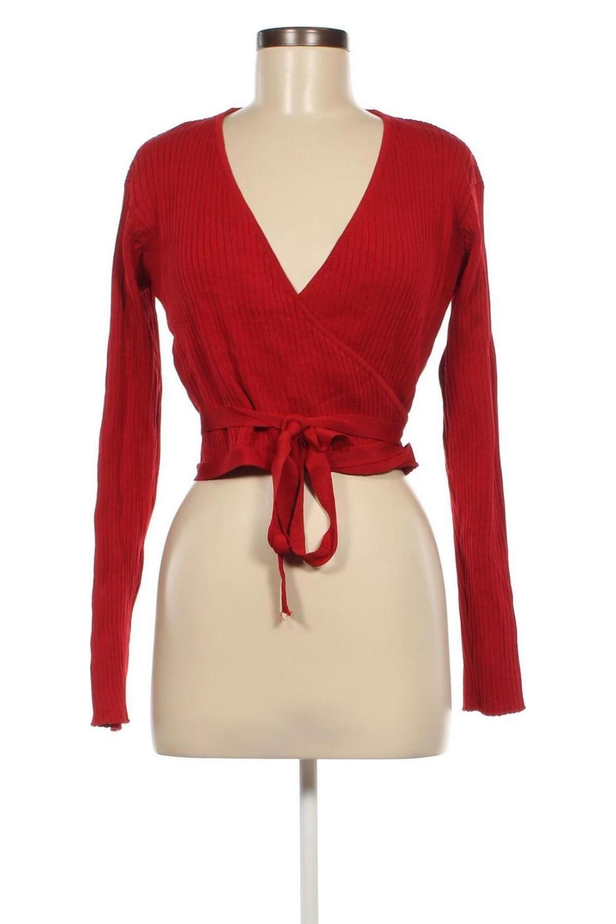 Дамски пуловер Yest, Размер XL, Цвят Червен, Цена 16,40 лв.