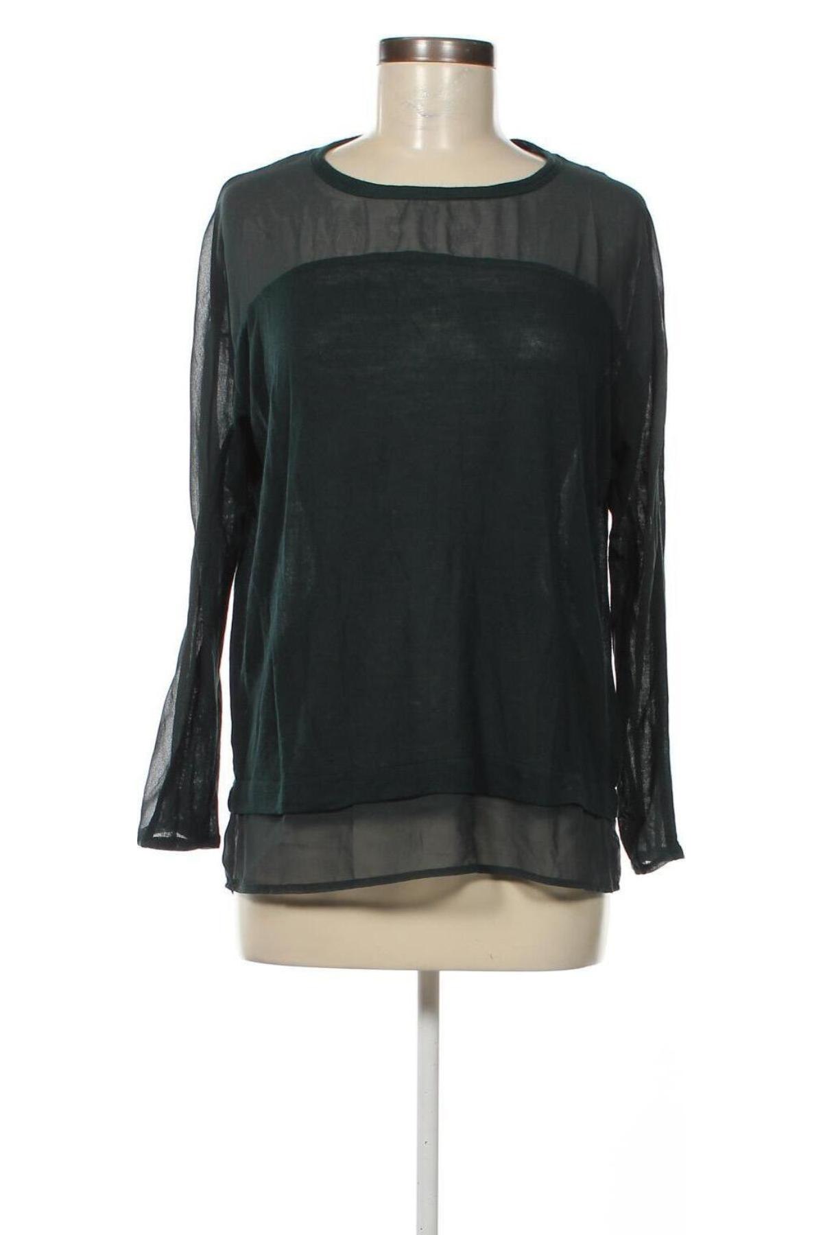 Pulover de femei Zara, Mărime S, Culoare Verde, Preț 99,94 Lei